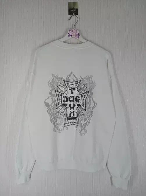 Dogtown Rare Vintage Dogtown Black Dragon Big Logo Sweatshirt Size US L / EU 52-54 / 3 - 1 Thumbnail