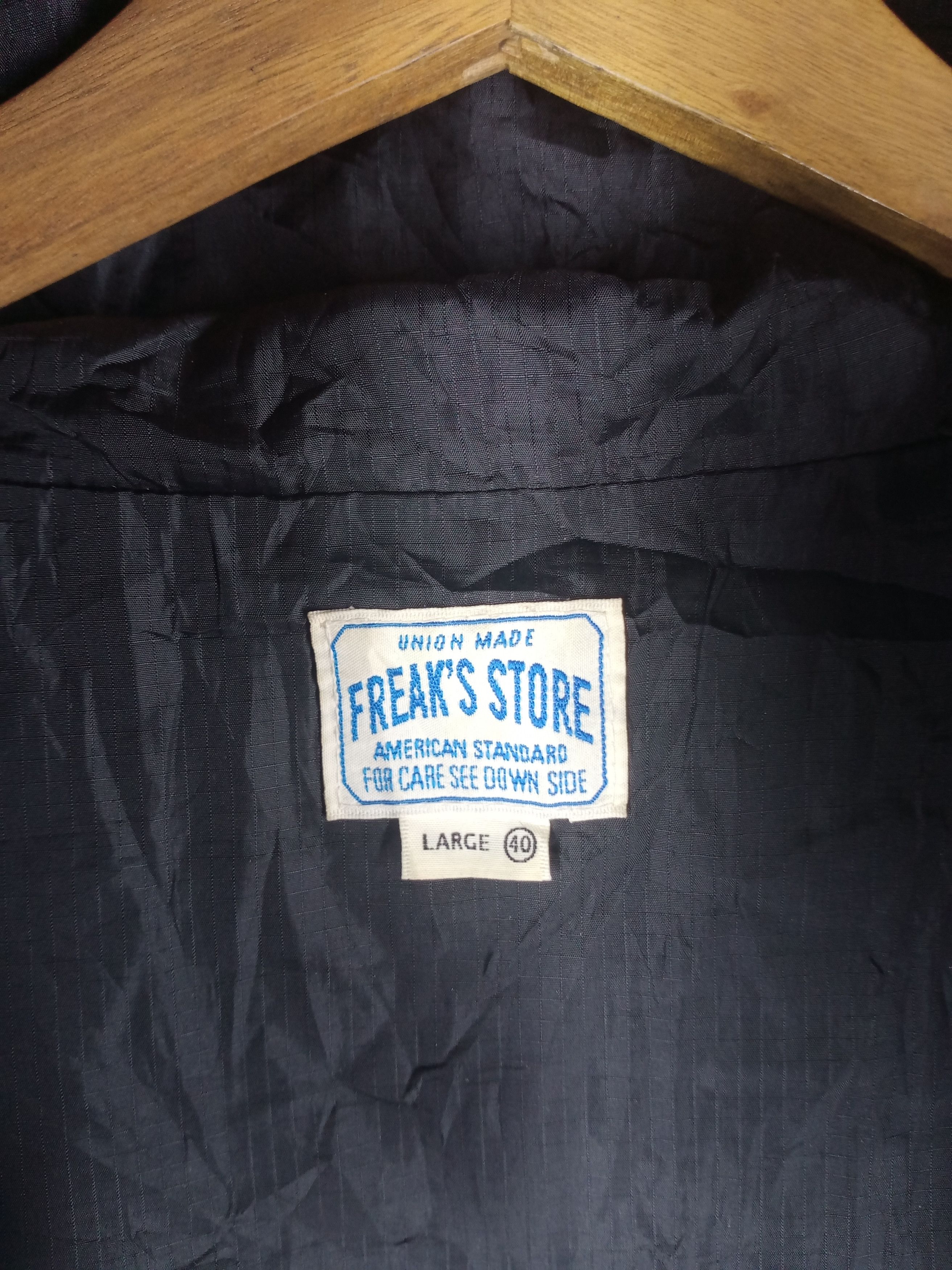 Japanese Brand Vintage Union Made Freak's Store Hoodie Jacket Size US M / EU 48-50 / 2 - 5 Thumbnail
