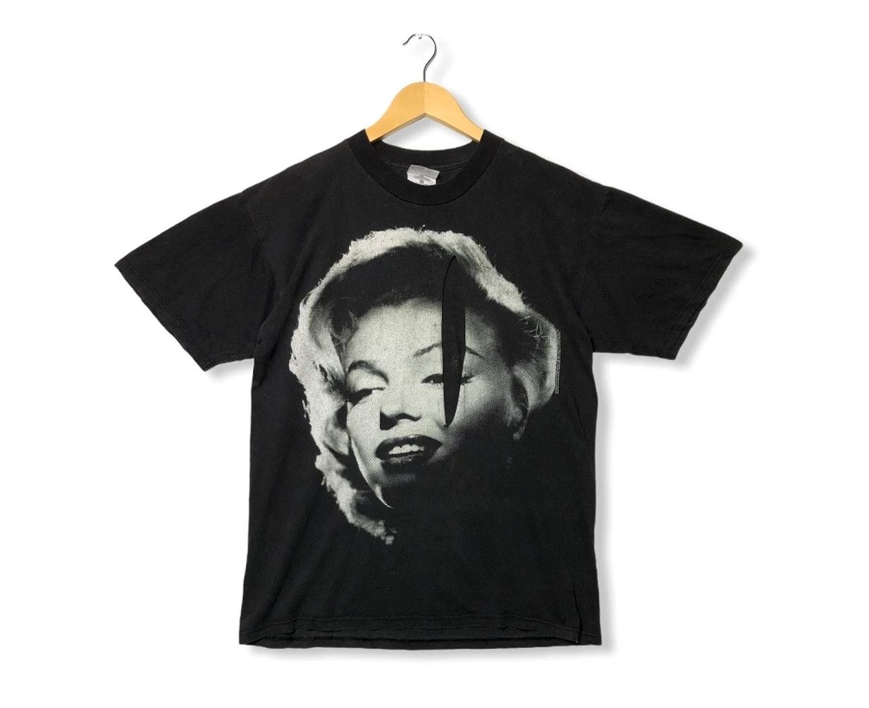 Vintage RARE🔥VINTAGE TRASHED 1991 MONROE BIG FACE DESTRESSED TEE Size US M / EU 48-50 / 2 - 1 Thumbnail