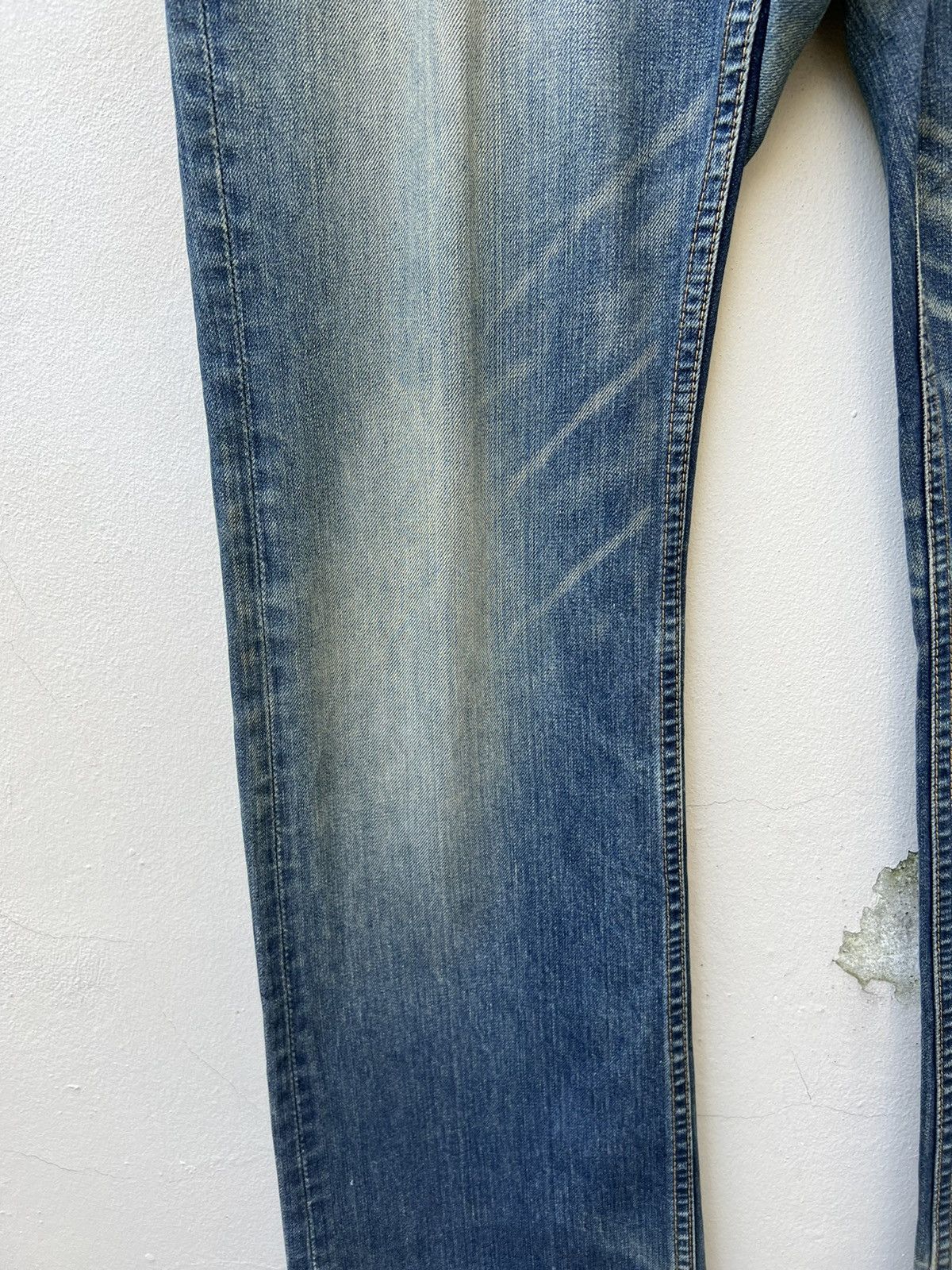 Vintage VTG Namino Ritatsujin Japan Clouds Dragon Denim Flare Jeans Size US 34 / EU 50 - 18 Thumbnail