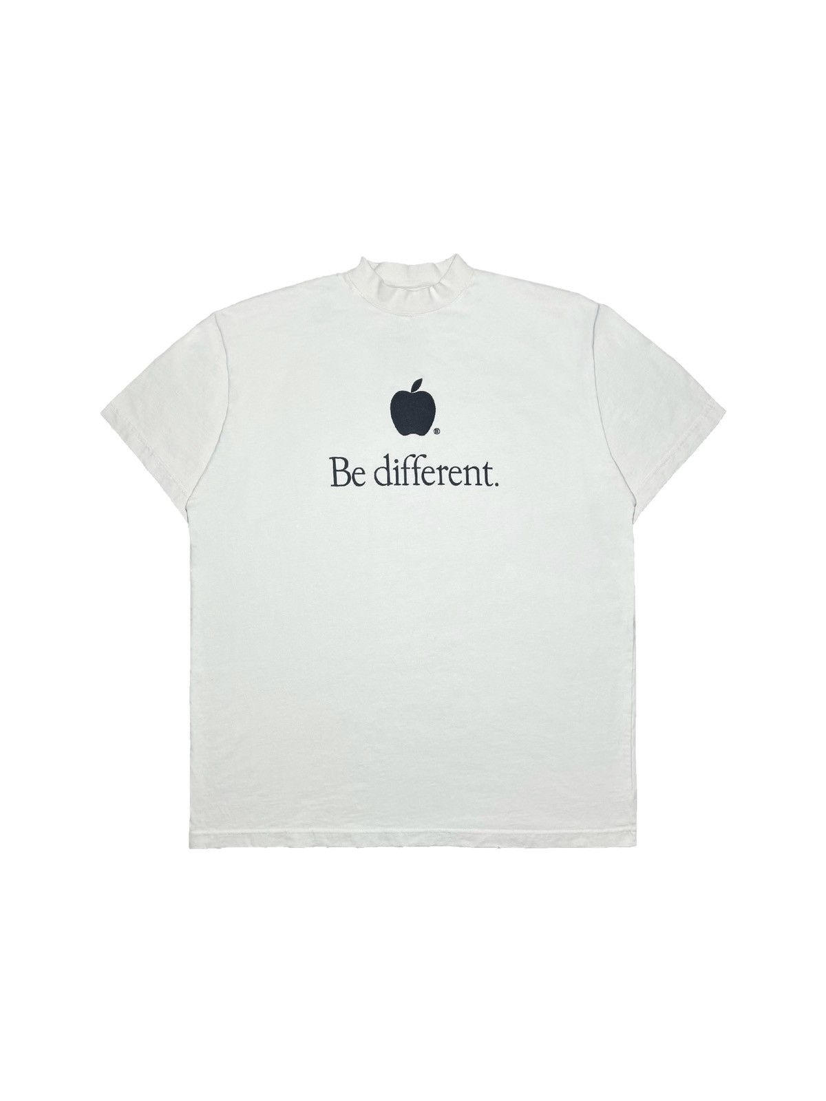 Balenciaga LAST DROP Balenciaga FW22 Be Different Apple Tee Shirt ...