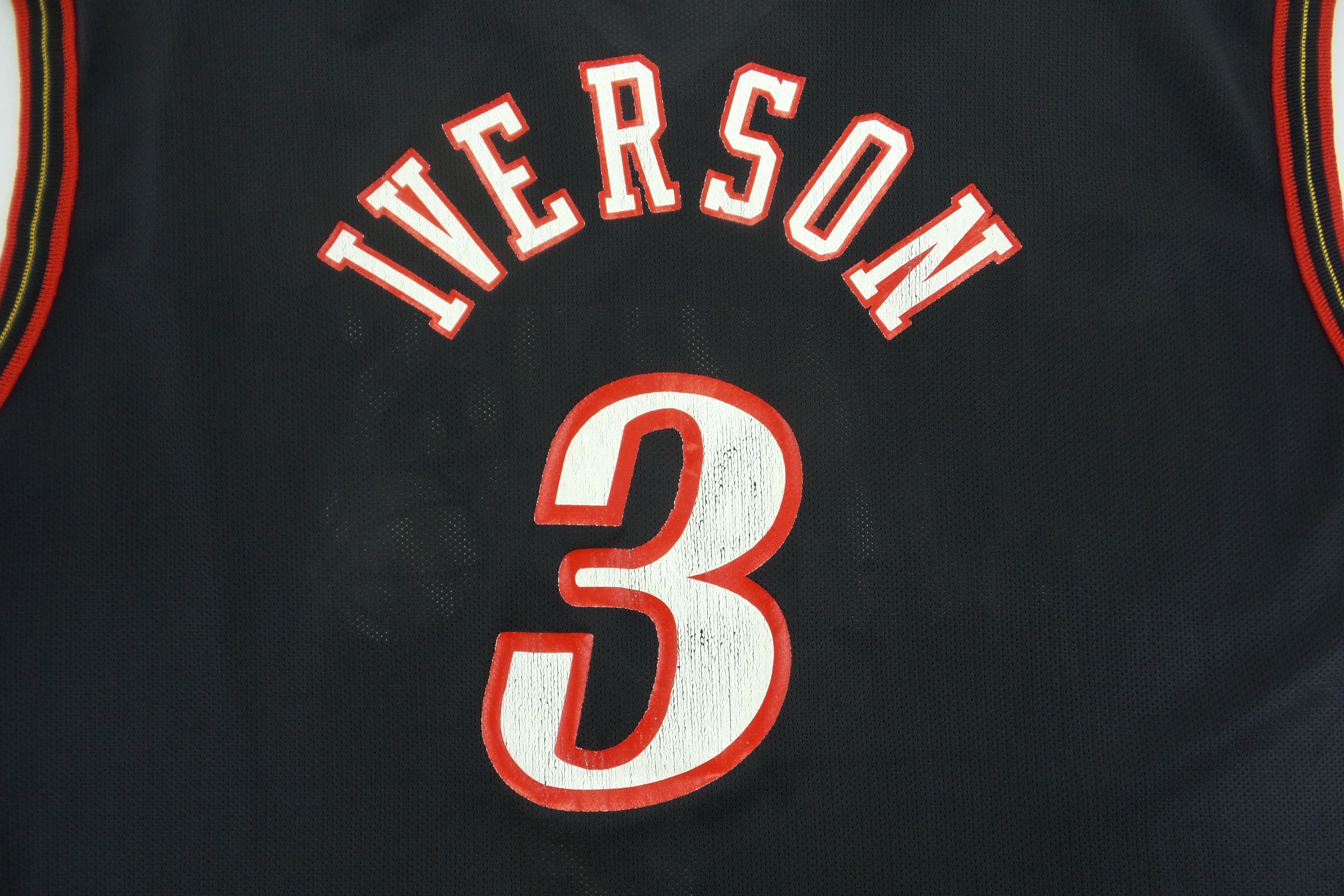 Champion 90s Champion Sixers 'Allen Iverson #3' NBA Jerseys Size US XL / EU 56 / 4 - 8 Thumbnail