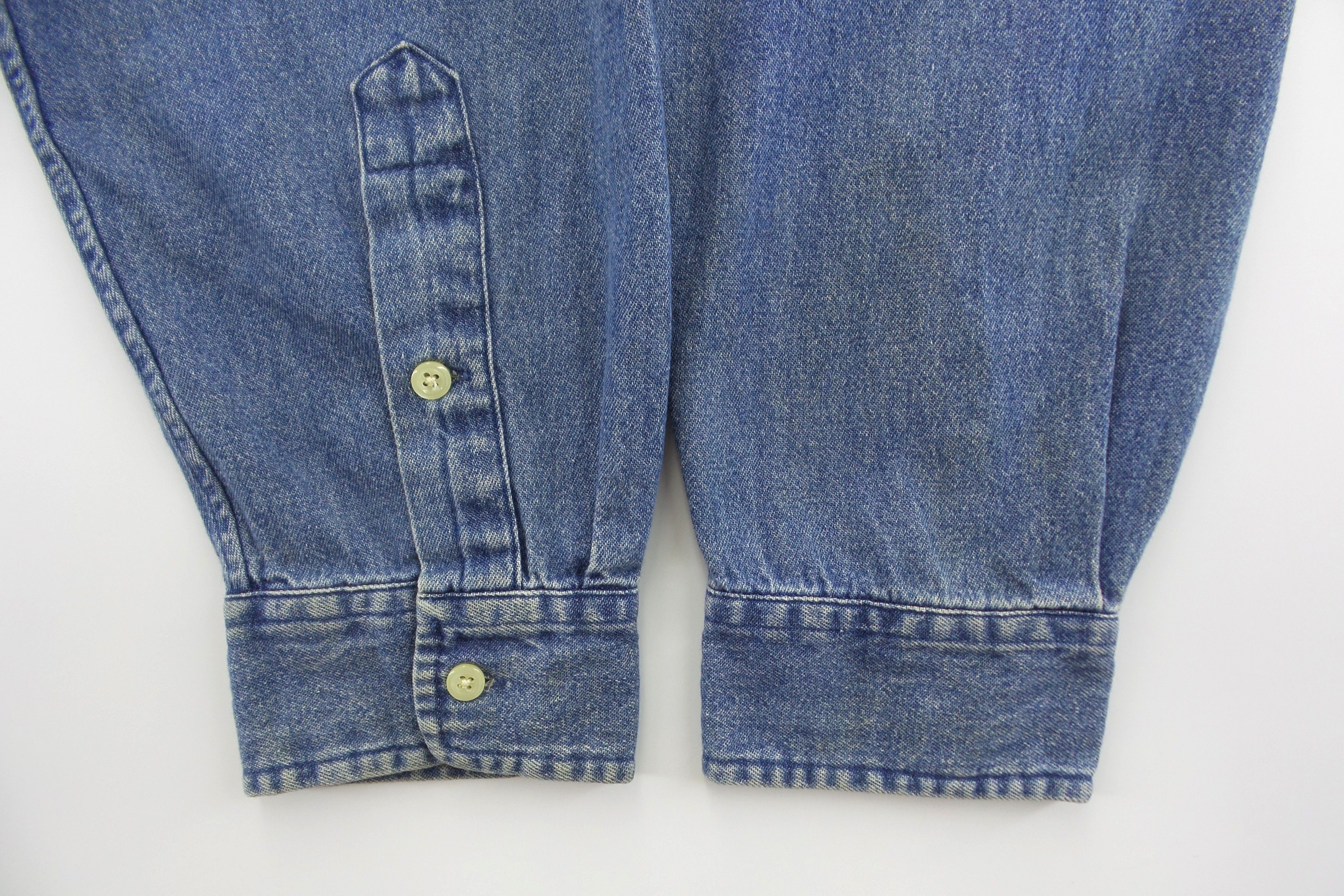 Polo Ralph Lauren × Ralph Lauren Ralph Lauren Button Ups Blue Denim Shirts Size US XL / EU 56 / 4 - 6 Thumbnail