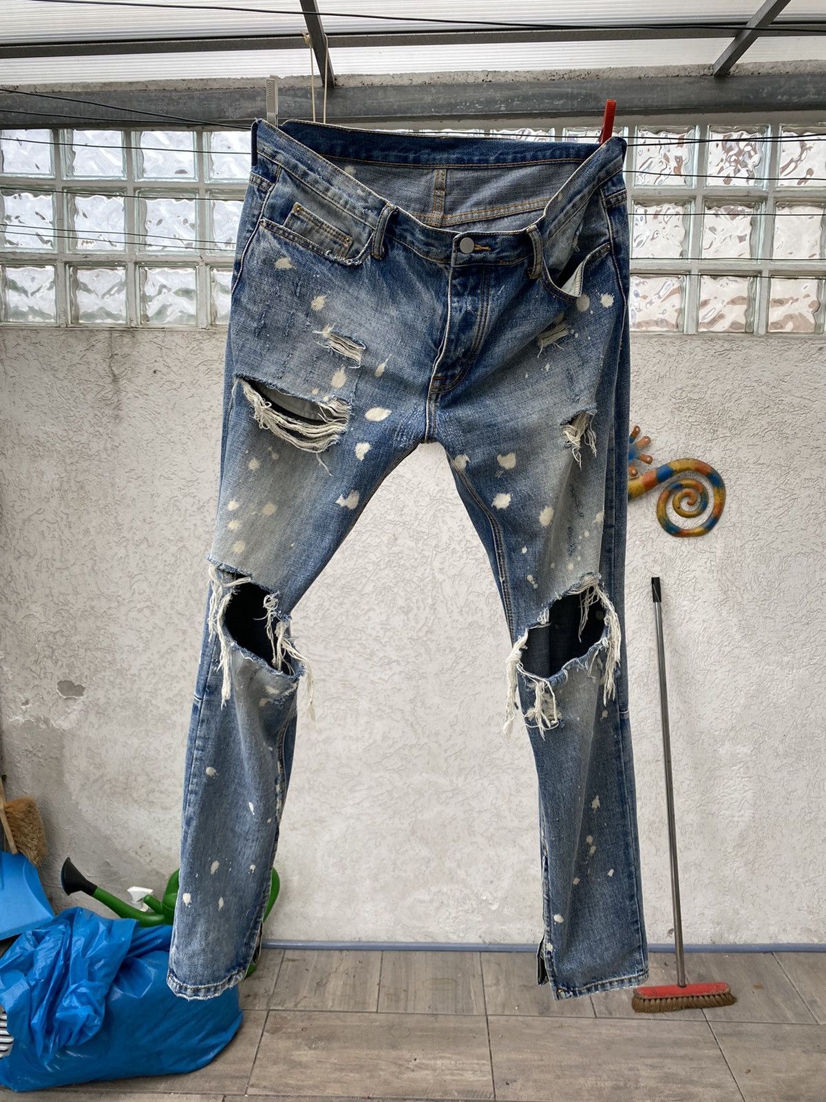 MNML M1 Splash Denim Size US 36 / EU 52 - 1 Thumbnail