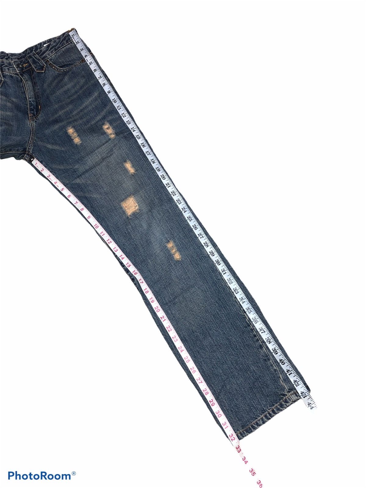 semanticdesign DISTRESSED RUSTY DENIM BY SEMANTIC DESIGN Size US 30 / EU 46 - 7 Thumbnail