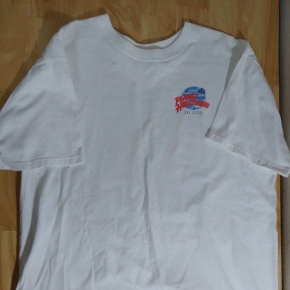 Vintage Vintage Planet Hollywood San Diego Windsurfing T-Shirt Size US XL / EU 56 / 4 - 2 Preview