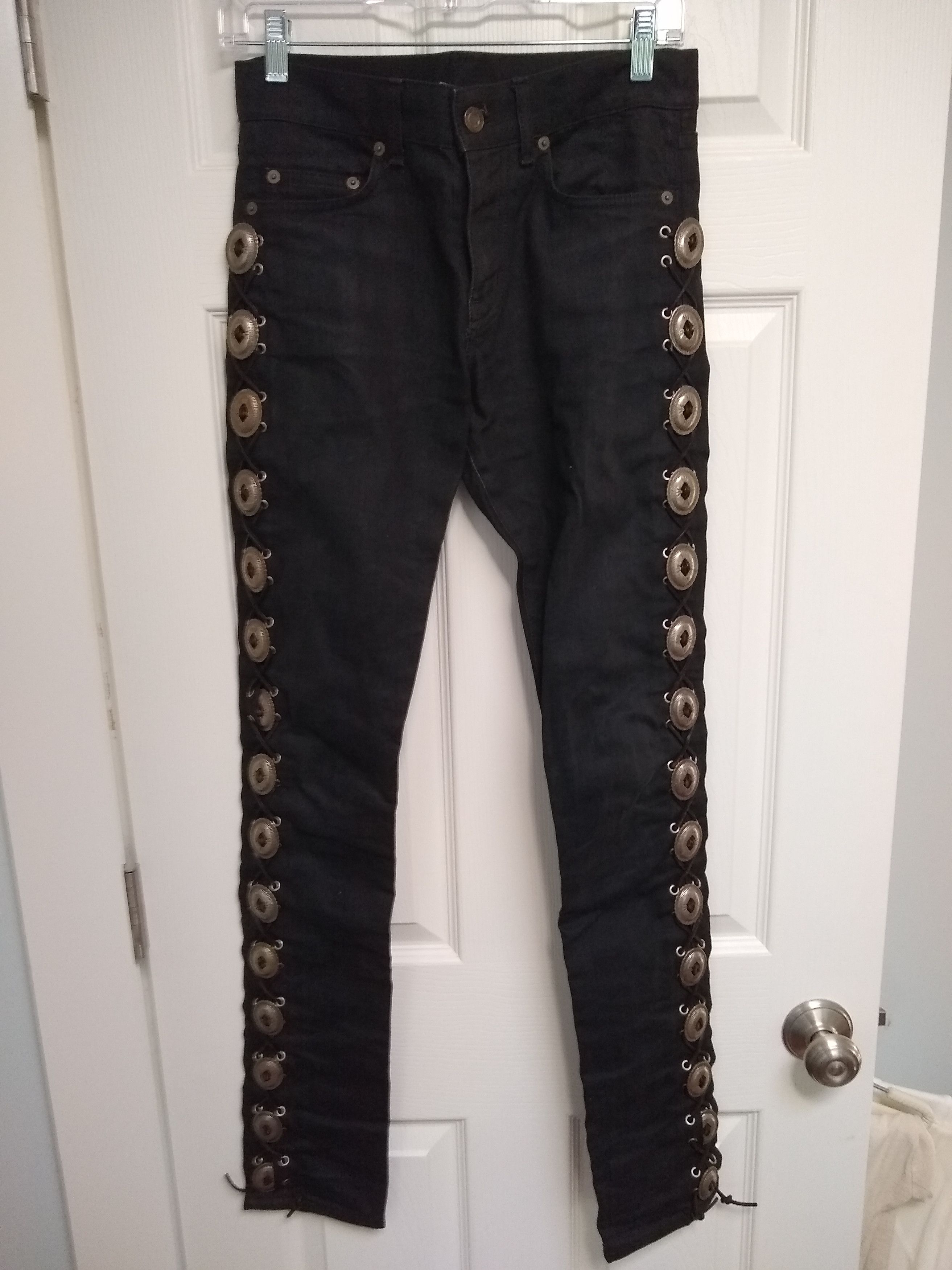 Hedi Slimane × Saint Laurent Paris SS15 Concho D02 Denim Jeans 27