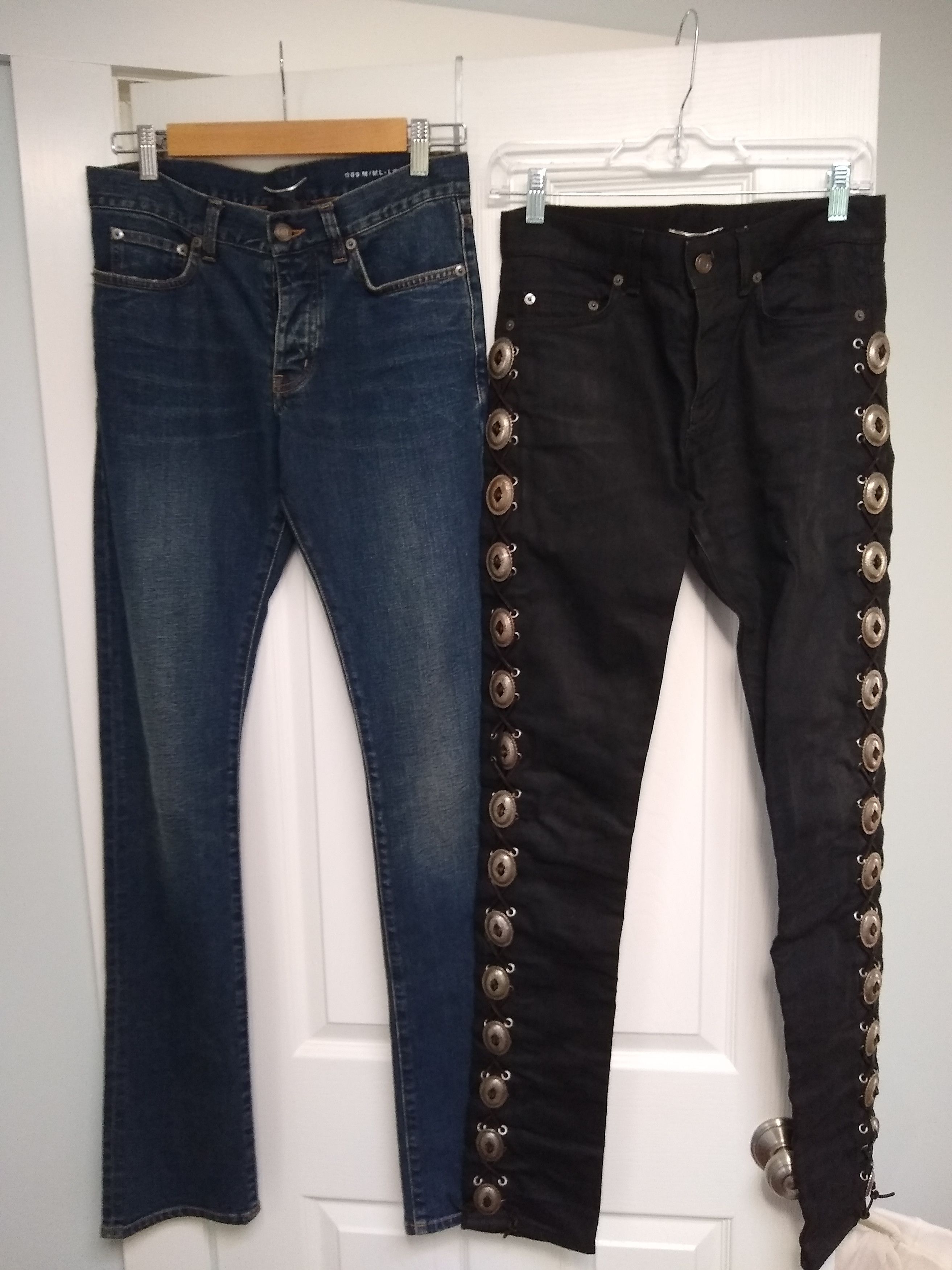 Hedi Slimane × Saint Laurent Paris SS15 Concho D02 Denim Jeans 27 Size US 27 - 9 Thumbnail