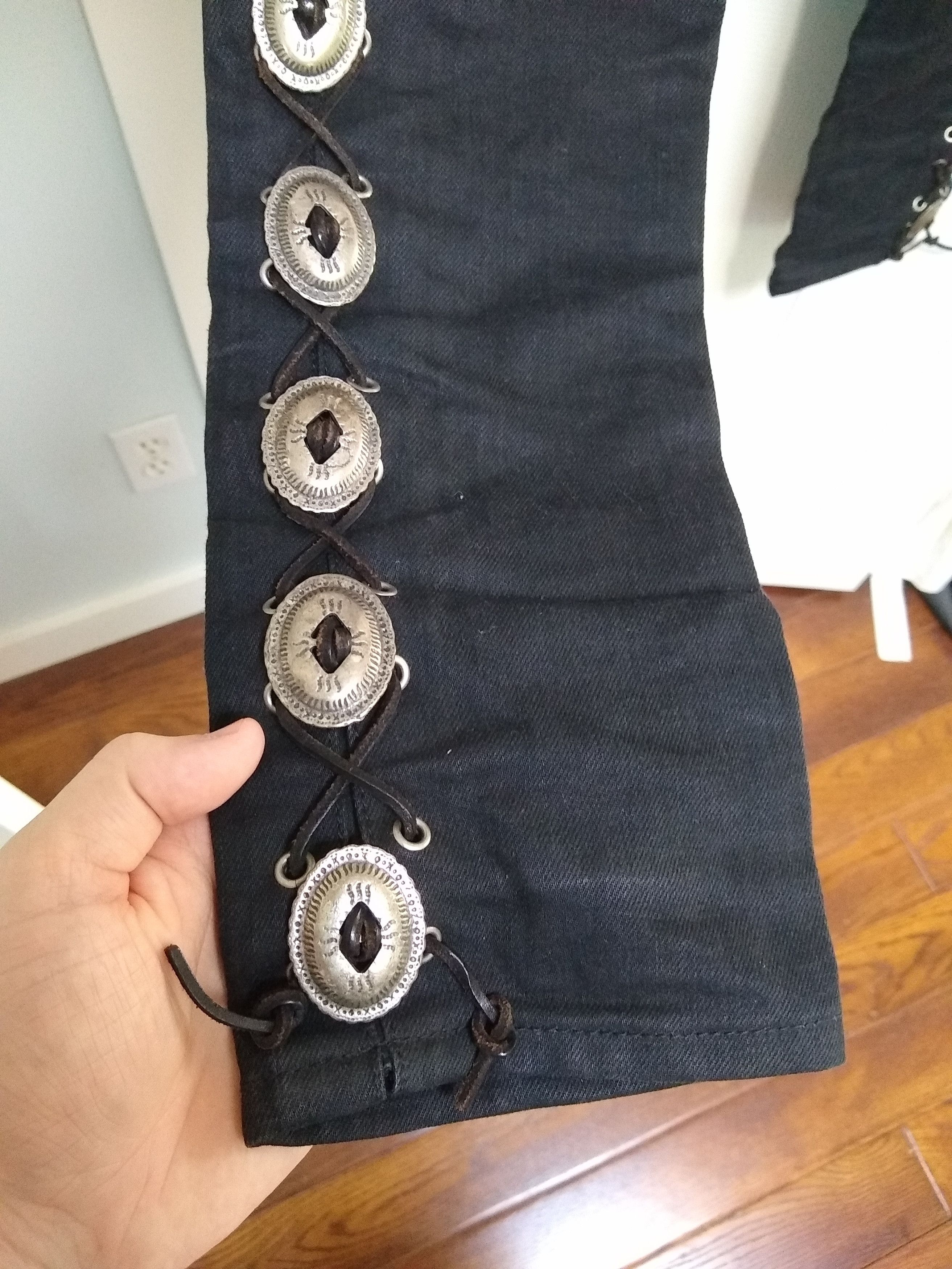 Hedi Slimane × Saint Laurent Paris SS15 Concho D02 Denim Jeans 27 Size US 27 - 7 Thumbnail