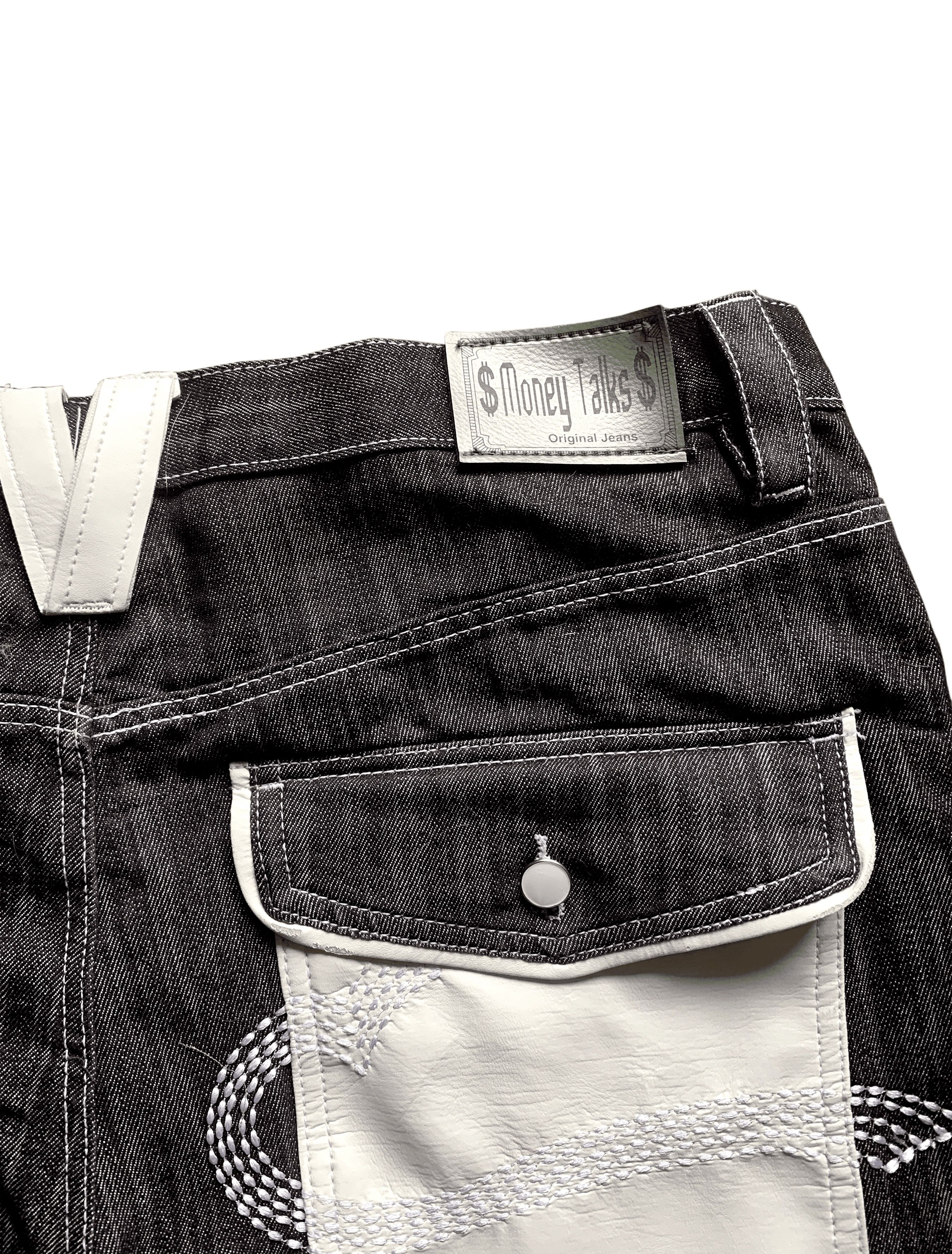 Japanese Brand × Vintage Vintage MoneyTalks Hip-Hop Y2K Jeans Size US 40 / EU 56 - 6 Thumbnail