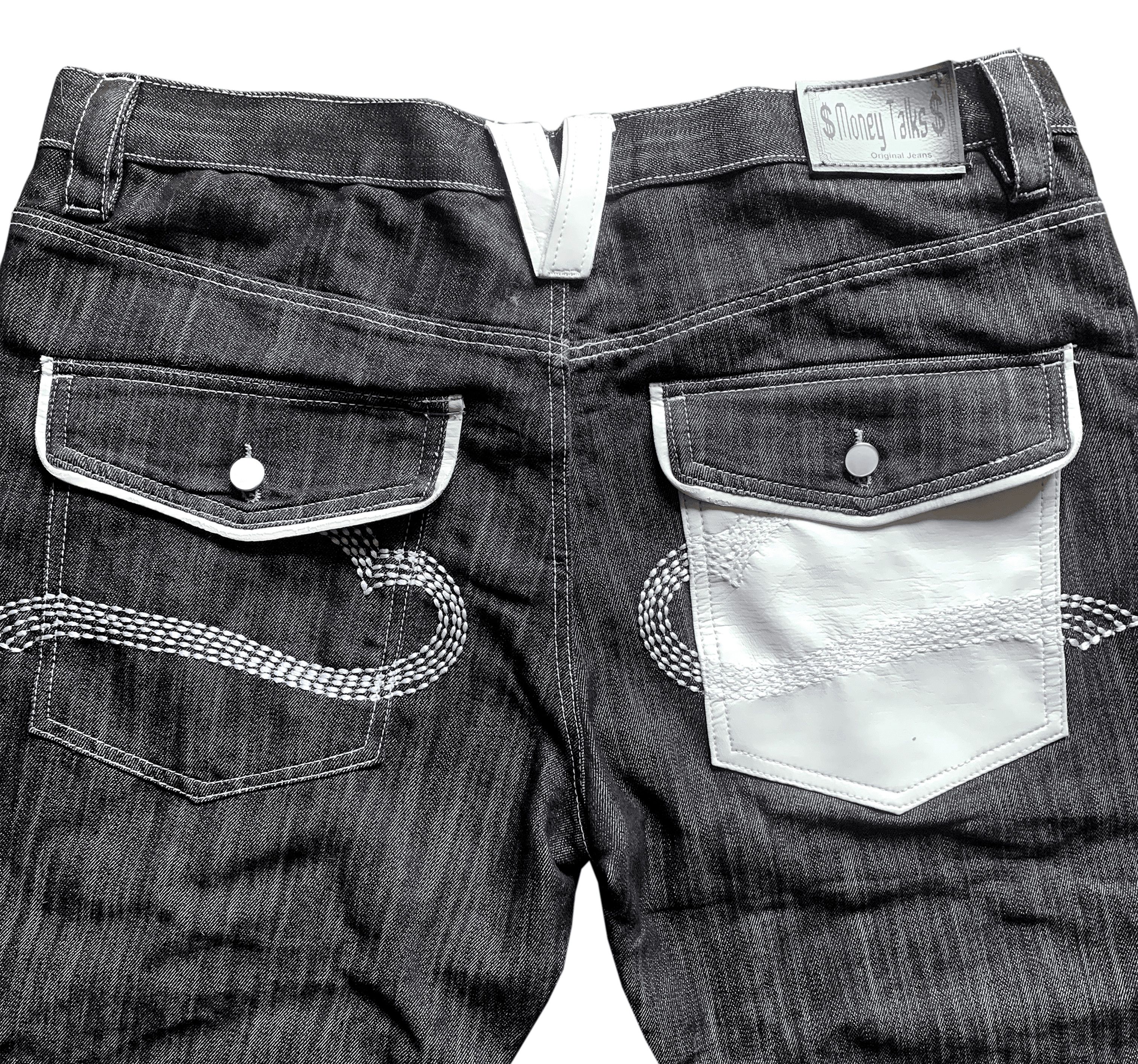 Japanese Brand × Vintage Vintage MoneyTalks Hip-Hop Y2K Jeans Size US 40 / EU 56 - 7 Thumbnail