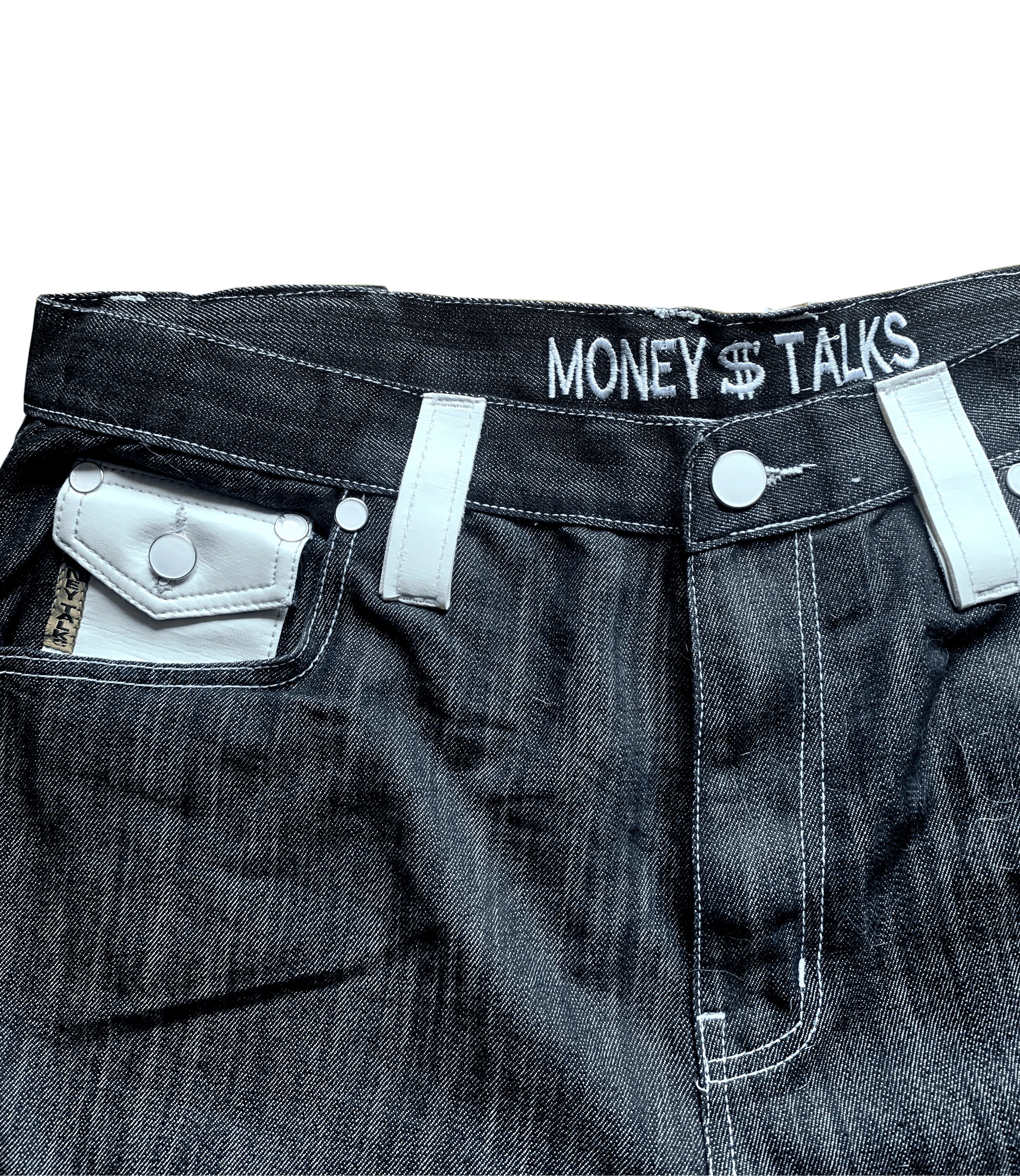 Japanese Brand × Vintage Vintage MoneyTalks Hip-Hop Y2K Jeans Size US 40 / EU 56 - 4 Thumbnail