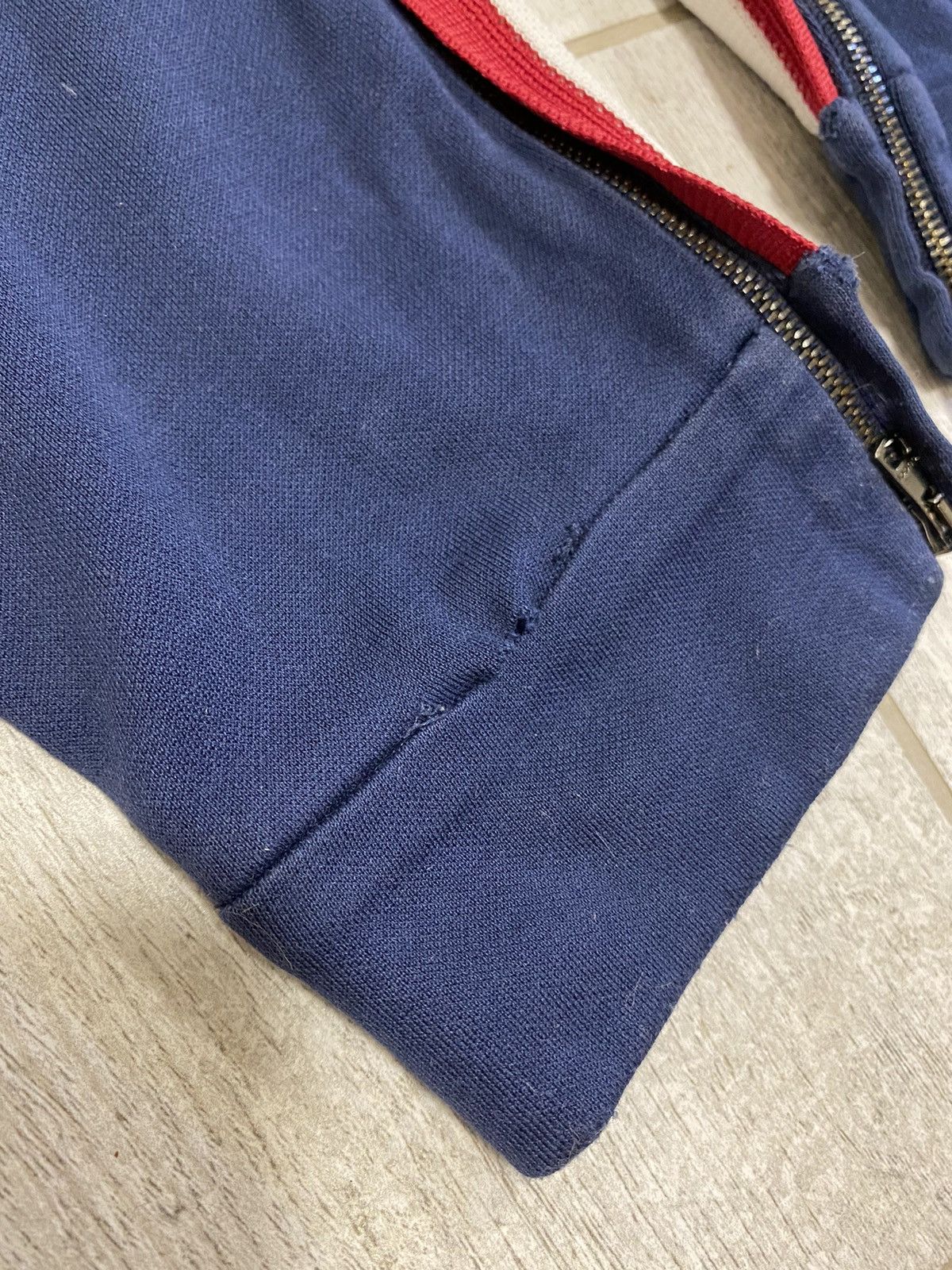 Gucci Gucci Stripped GG Logo Navy Men’s Joggers Sweatpants Size US 34 / EU 50 - 13 Thumbnail
