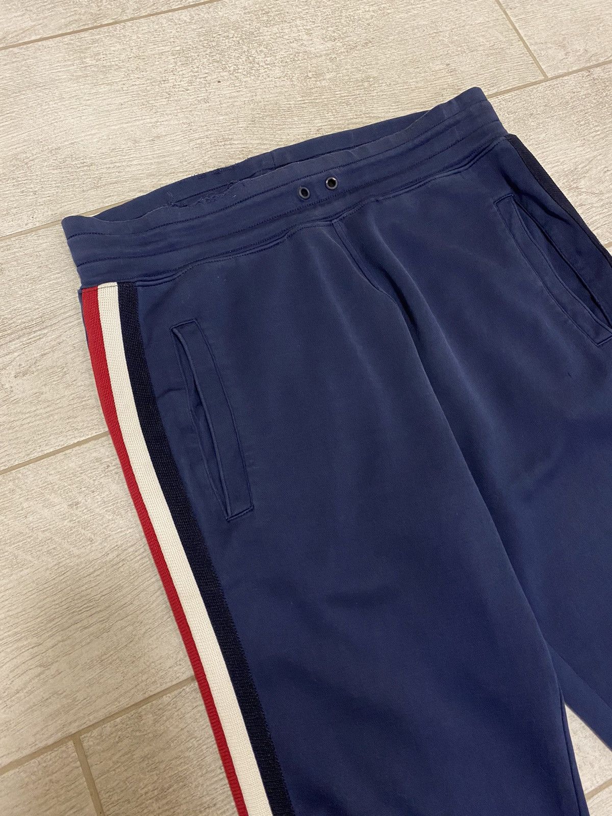Gucci Gucci Stripped GG Logo Navy Men’s Joggers Sweatpants Size US 34 / EU 50 - 3 Thumbnail