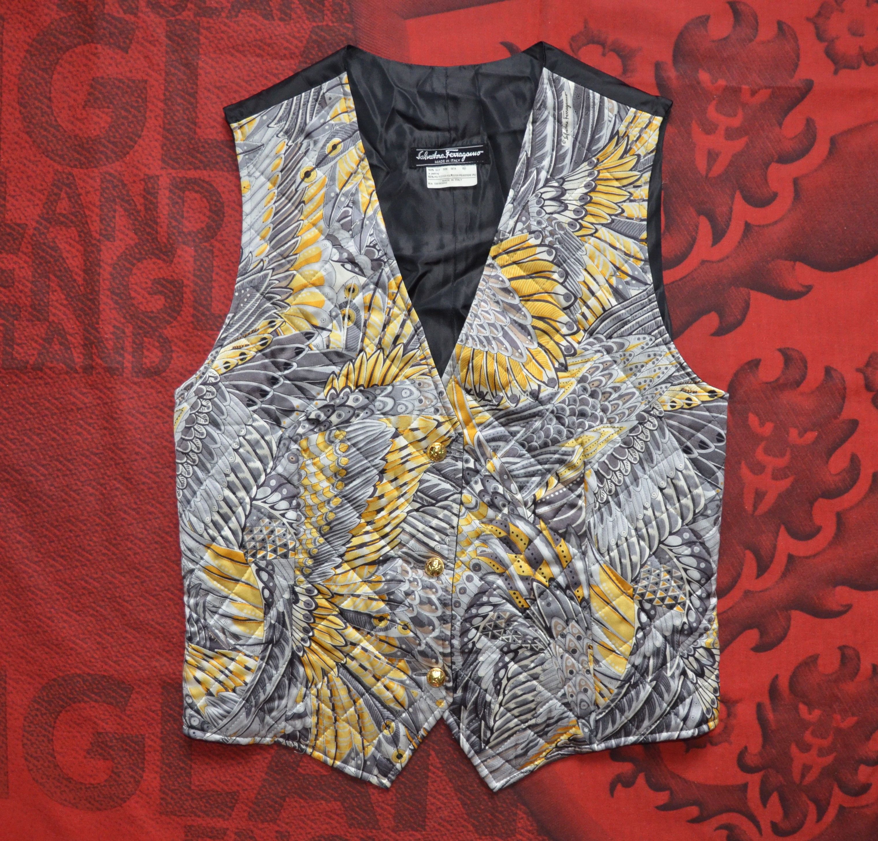 Salvatore Ferragamo Salvatore Ferragamo Women's Silk Vest Made In Italy Luxury Size M / US 6-8 / IT 42-44 - 19 Thumbnail