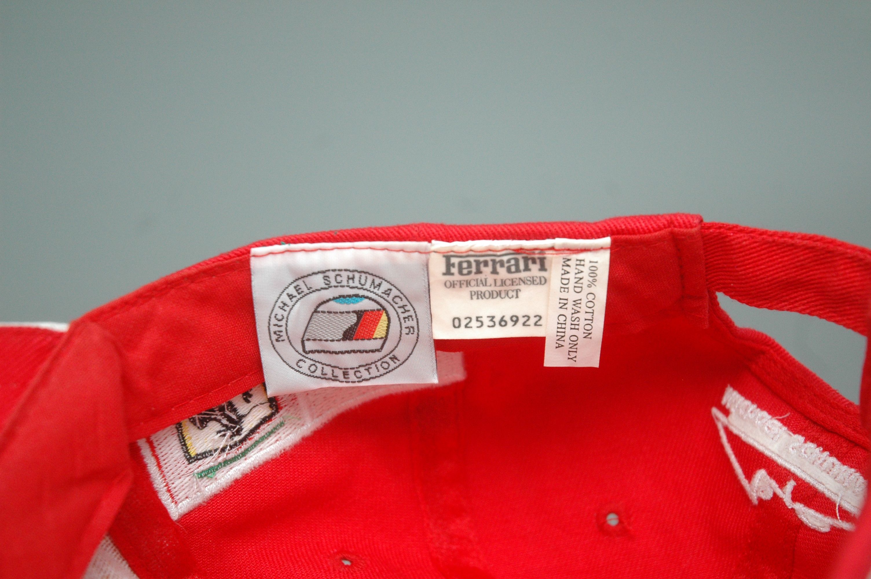 Ferrari RARE VTG 2000 Michael Schumacher FERRARI Formula 1 Champion Size ONE SIZE - 9 Thumbnail
