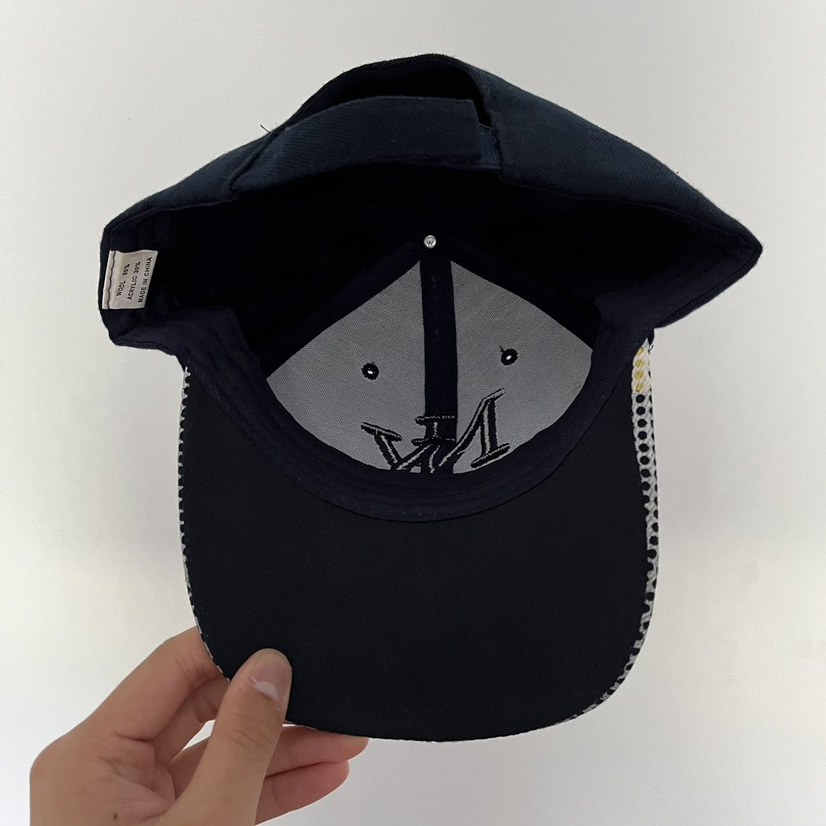Vintage Vintage NY All Over Print Baseball Cap Size ONE SIZE - 4 Thumbnail