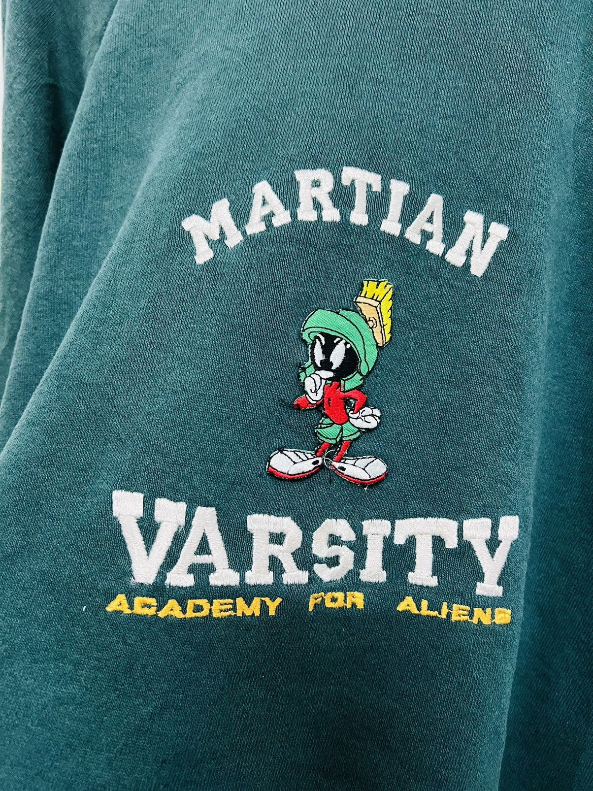 Vintage × Warner Bros Vintage Looney Tunes Marvin The Martian Size US XL / EU 56 / 4 - 3 Thumbnail