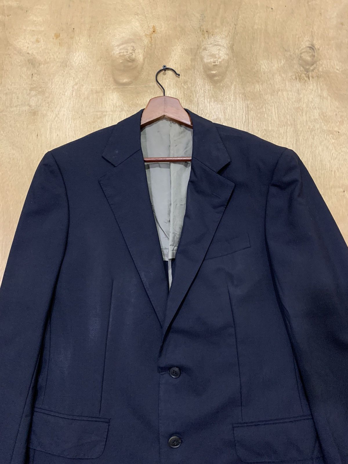 Burberry BURBERRY LONDON Smart Casual Officewear Linen Blazer Jacket Size 40L - 3 Thumbnail