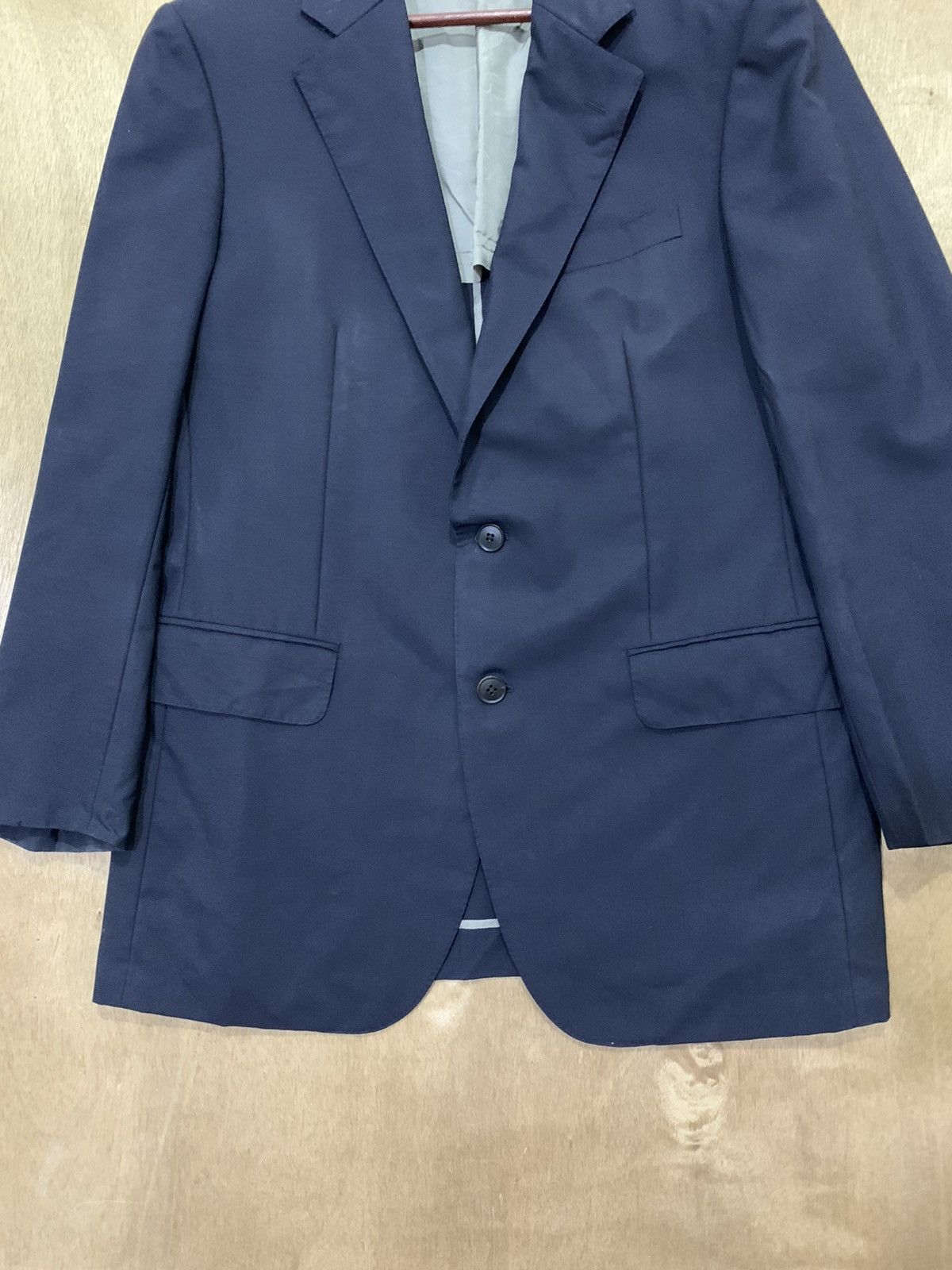 Burberry BURBERRY LONDON Smart Casual Officewear Linen Blazer Jacket Size 40L - 4 Thumbnail