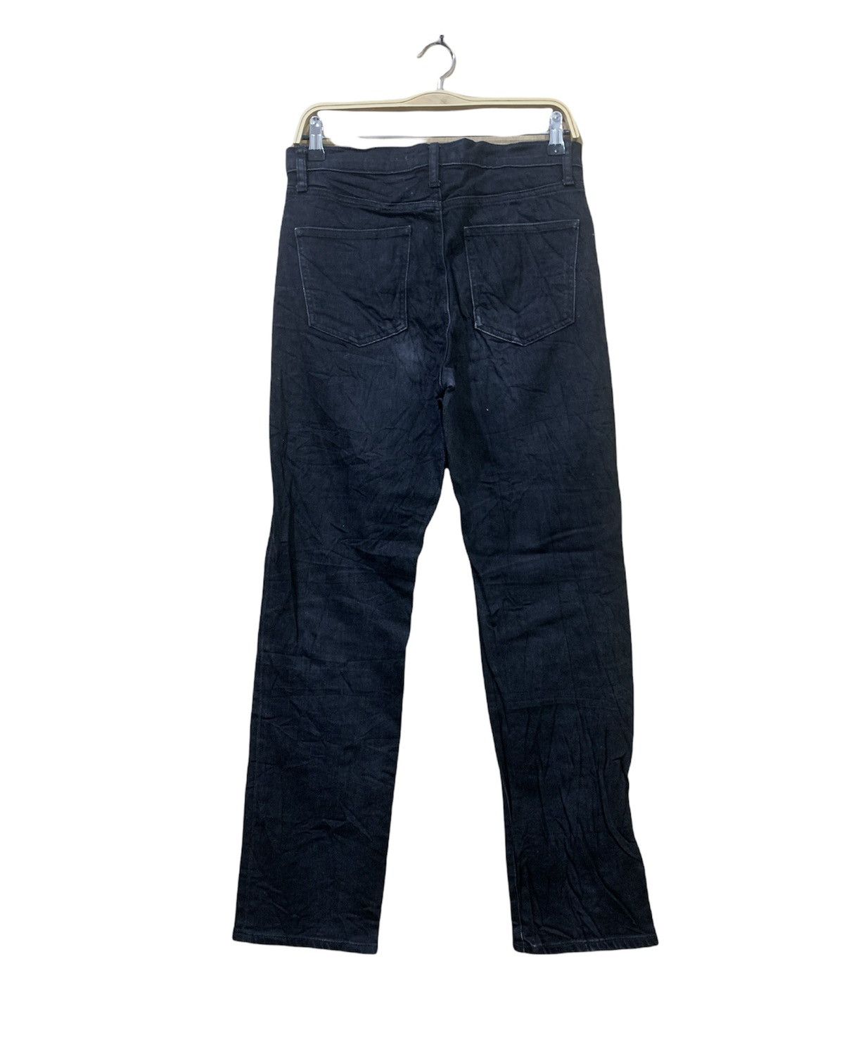 Japanese Brand × Undercover × Uniqlo UNIQLO UNDERCOVER INSPIRED RARE BLACK STREETWEAR DENIM JEAN Size US 30 / EU 46 - 2 Thumbnail