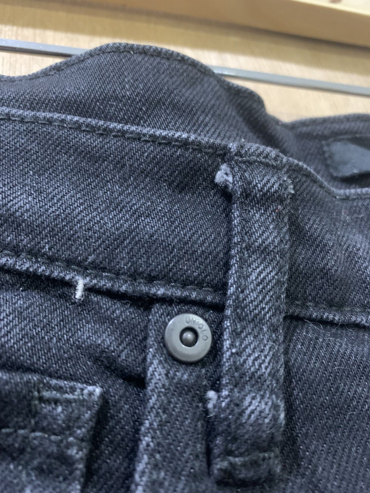 Japanese Brand × Undercover × Uniqlo UNIQLO UNDERCOVER INSPIRED RARE BLACK STREETWEAR DENIM JEAN Size US 30 / EU 46 - 8 Thumbnail