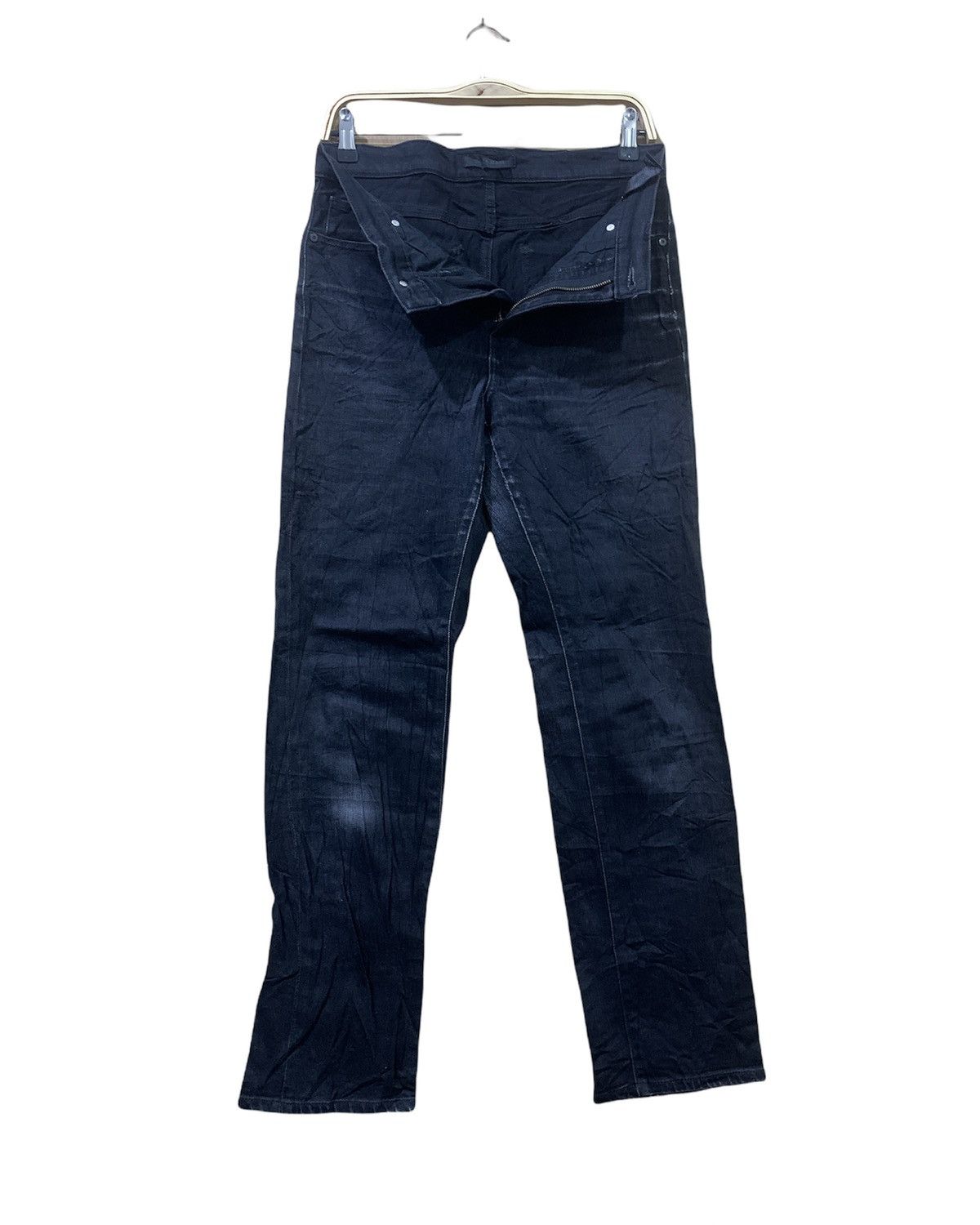 Japanese Brand × Undercover × Uniqlo UNIQLO UNDERCOVER INSPIRED RARE BLACK STREETWEAR DENIM JEAN Size US 30 / EU 46 - 3 Thumbnail
