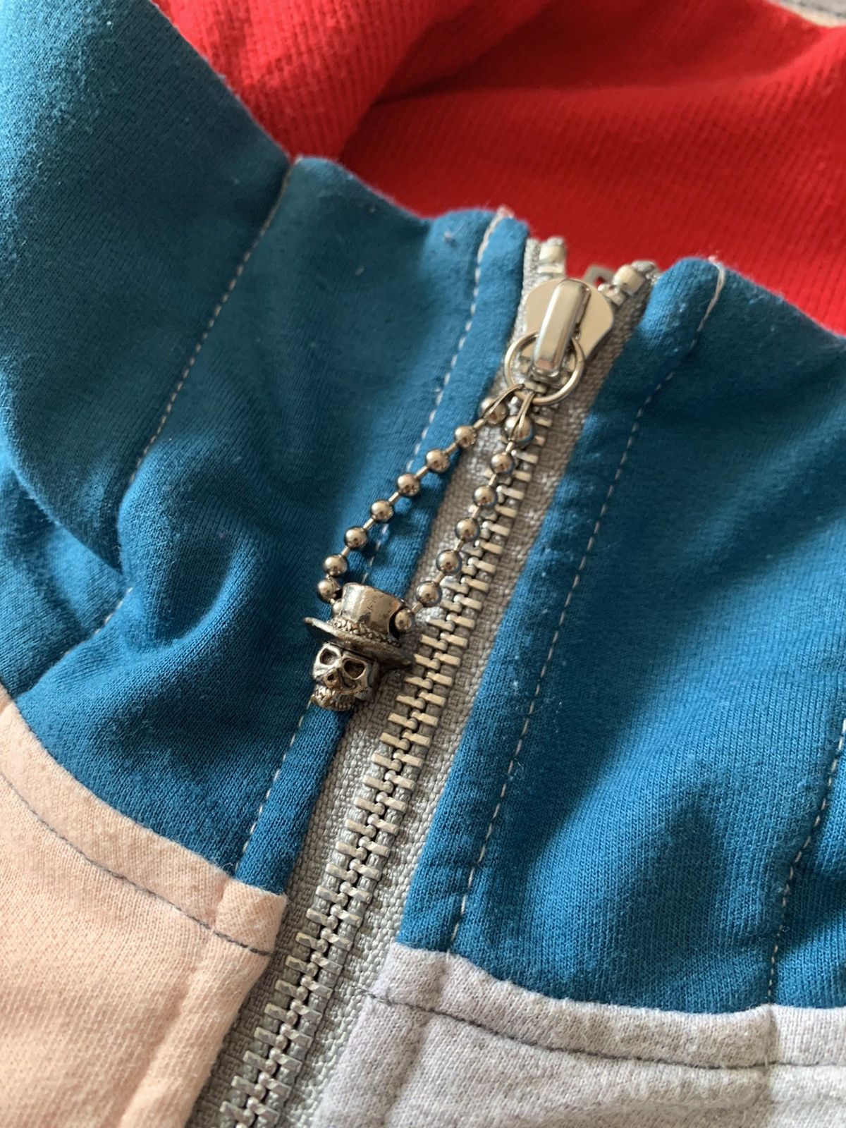 Japanese Brand PPFM Colour Blok Zip Up Sweaters Size US M / EU 48-50 / 2 - 8 Thumbnail