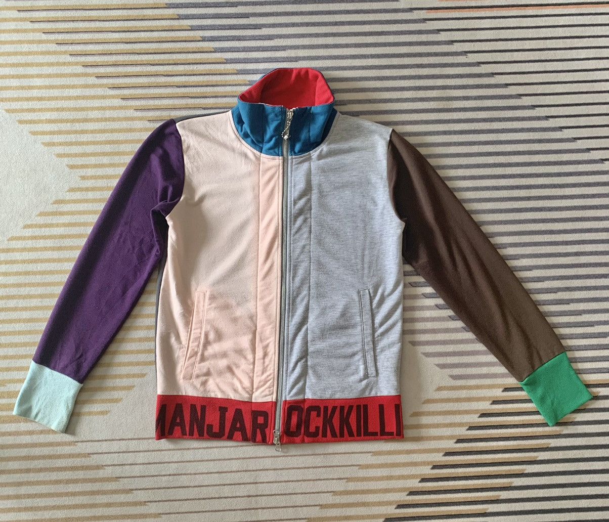 Japanese Brand PPFM Colour Blok Zip Up Sweaters Size US M / EU 48-50 / 2 - 1 Thumbnail