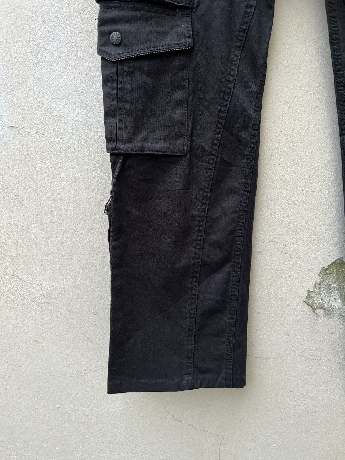 Nicole Club Nicole Club Japan Tactical Parachute Cargo Cropped Pant Size US 30 / EU 46 - 6 Thumbnail