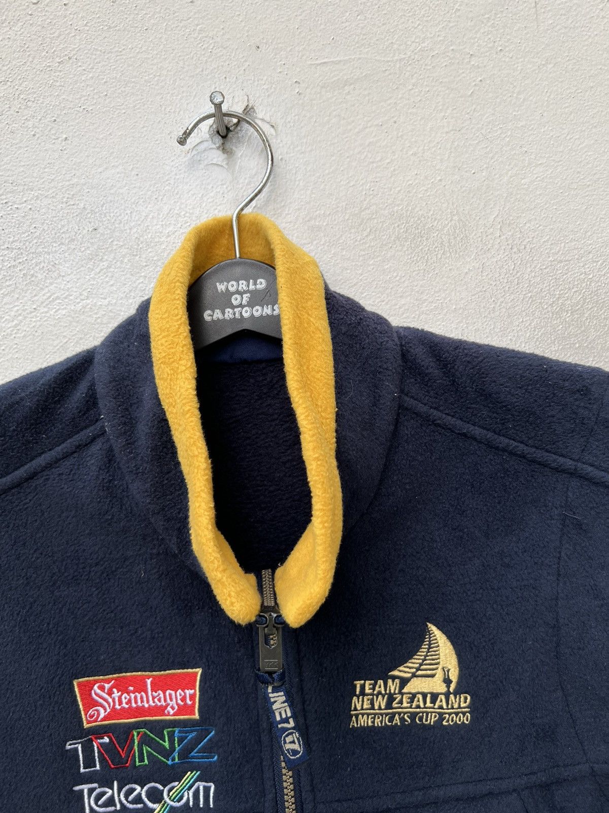 Vintage Vintage 2000 LINE7 America’s Cup Navy Fleece Rugby Vest Size US M / EU 48-50 / 2 - 4 Thumbnail