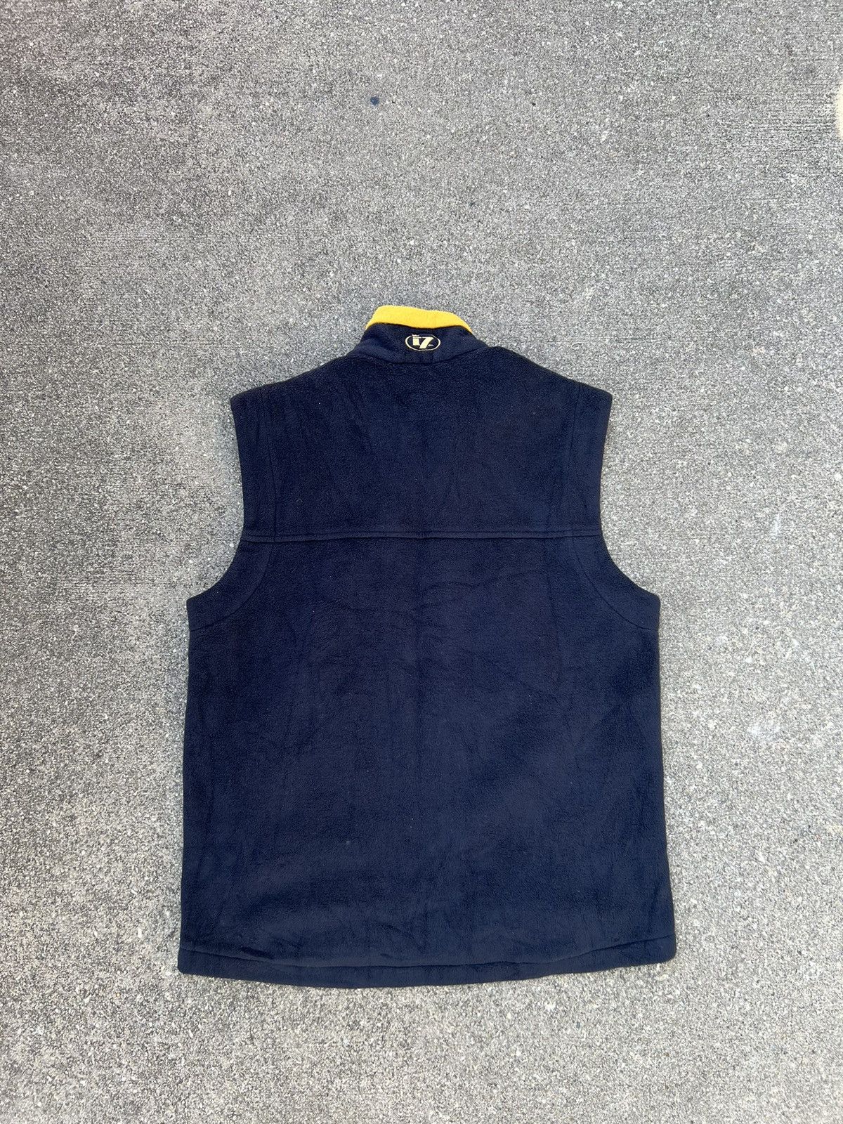Vintage Vintage 2000 LINE7 America’s Cup Navy Fleece Rugby Vest Size US M / EU 48-50 / 2 - 2 Thumbnail