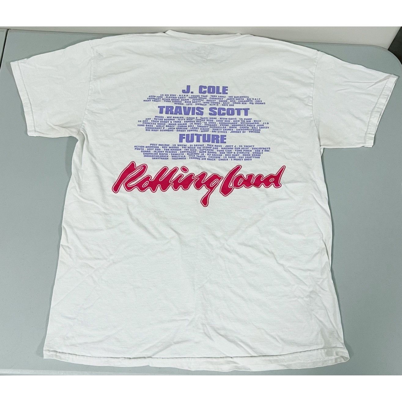 Rolling Loud Miami: Music Festival' Tee T-Shirt Top Size L🎤