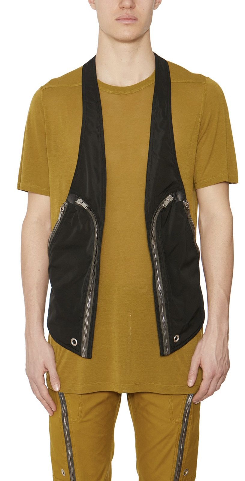 rick owens バウハウスベスト　TE Rick Owens リックオウエンス 23SS BAUHAUS VEST バウハウス