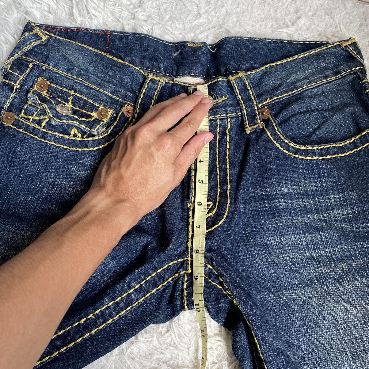 True Religion Vintage True Religion Billy Super T Yellow Stitch Jeans Size US 32 / EU 48 - 15 Thumbnail
