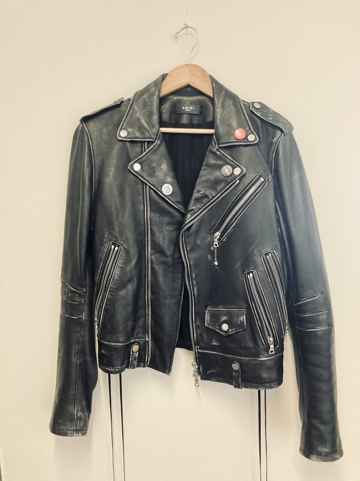 Amiri Lost Boys Leather Jacket | Grailed