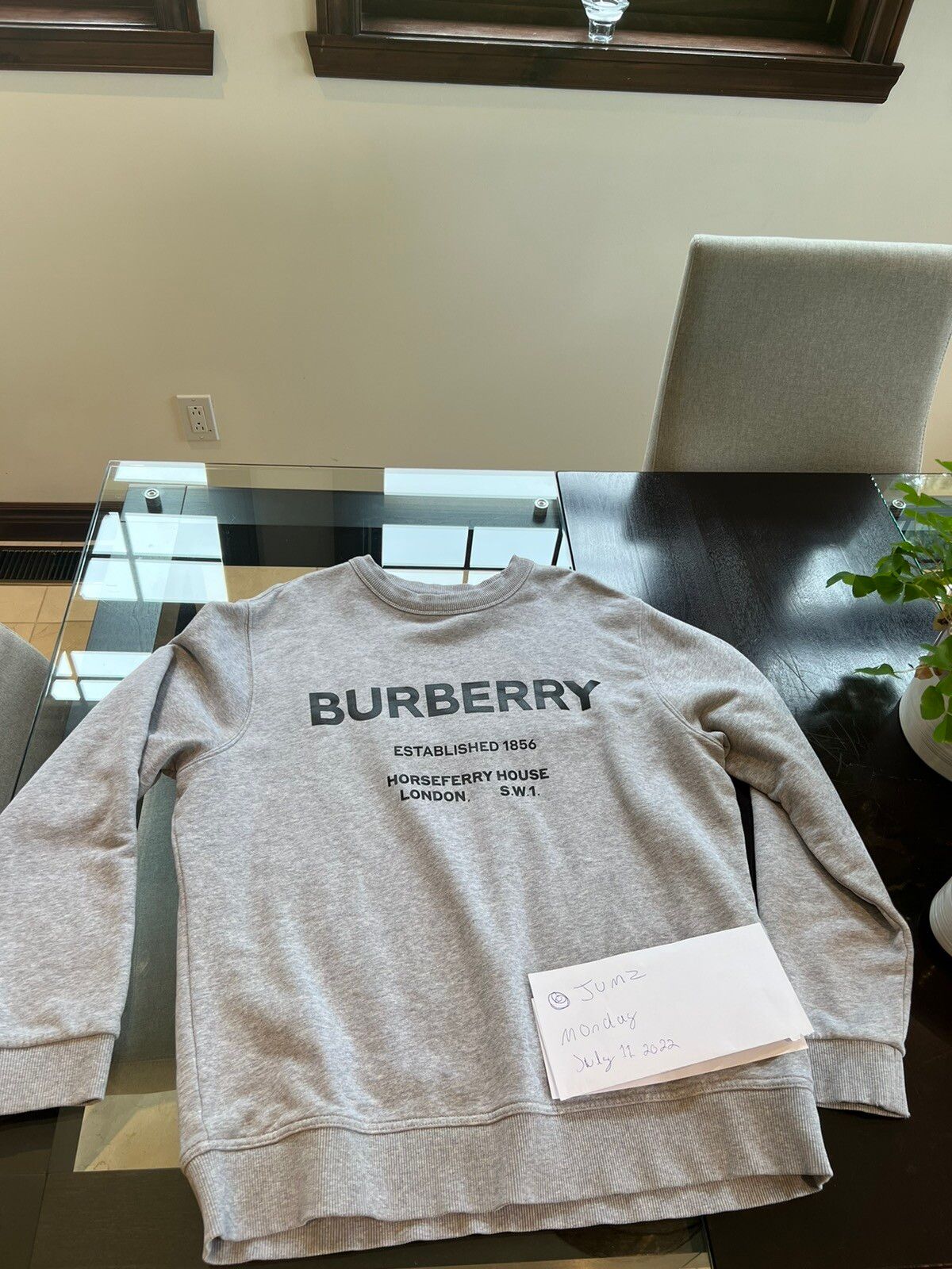 Burberry BURBERRY CREWNECK | Grailed