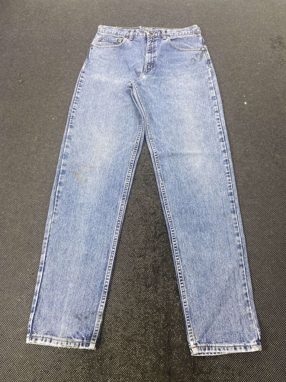 Levi's VINTAGE LEVIS 550 BLUE WASH JEANS-J466 Size US 32 / EU 48 - 2 Thumbnail