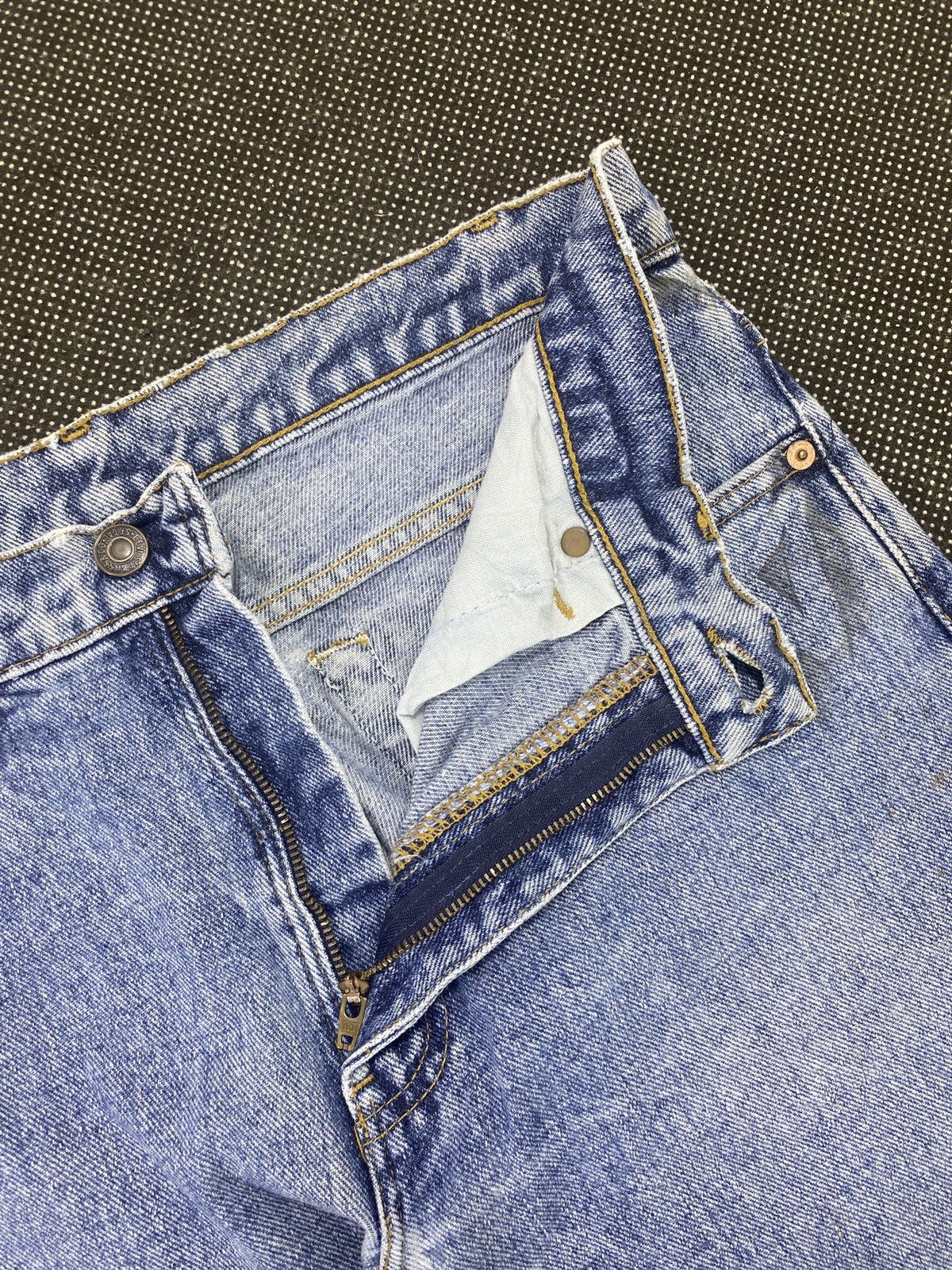 Levi's VINTAGE LEVIS 550 BLUE WASH JEANS-J466 Size US 32 / EU 48 - 5 Thumbnail