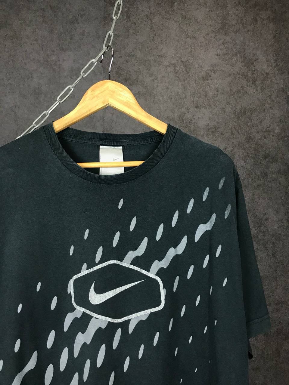 Nike × Vintage Nike swoosh streetwear vintage tee Size US L / EU 52-54 / 3 - 2 Thumbnail
