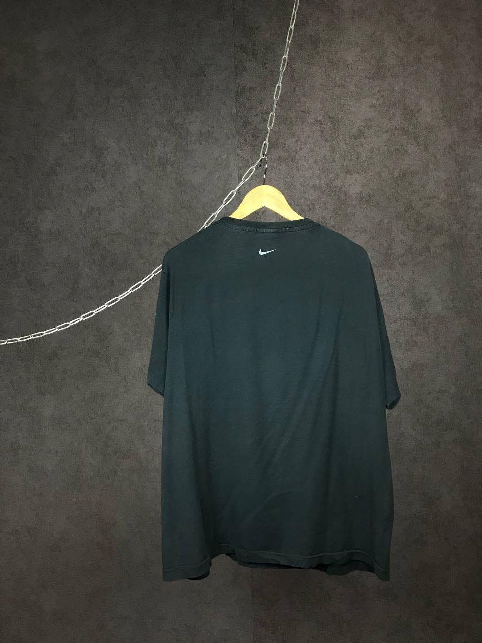 Nike × Vintage Nike swoosh streetwear vintage tee Size US L / EU 52-54 / 3 - 5 Thumbnail