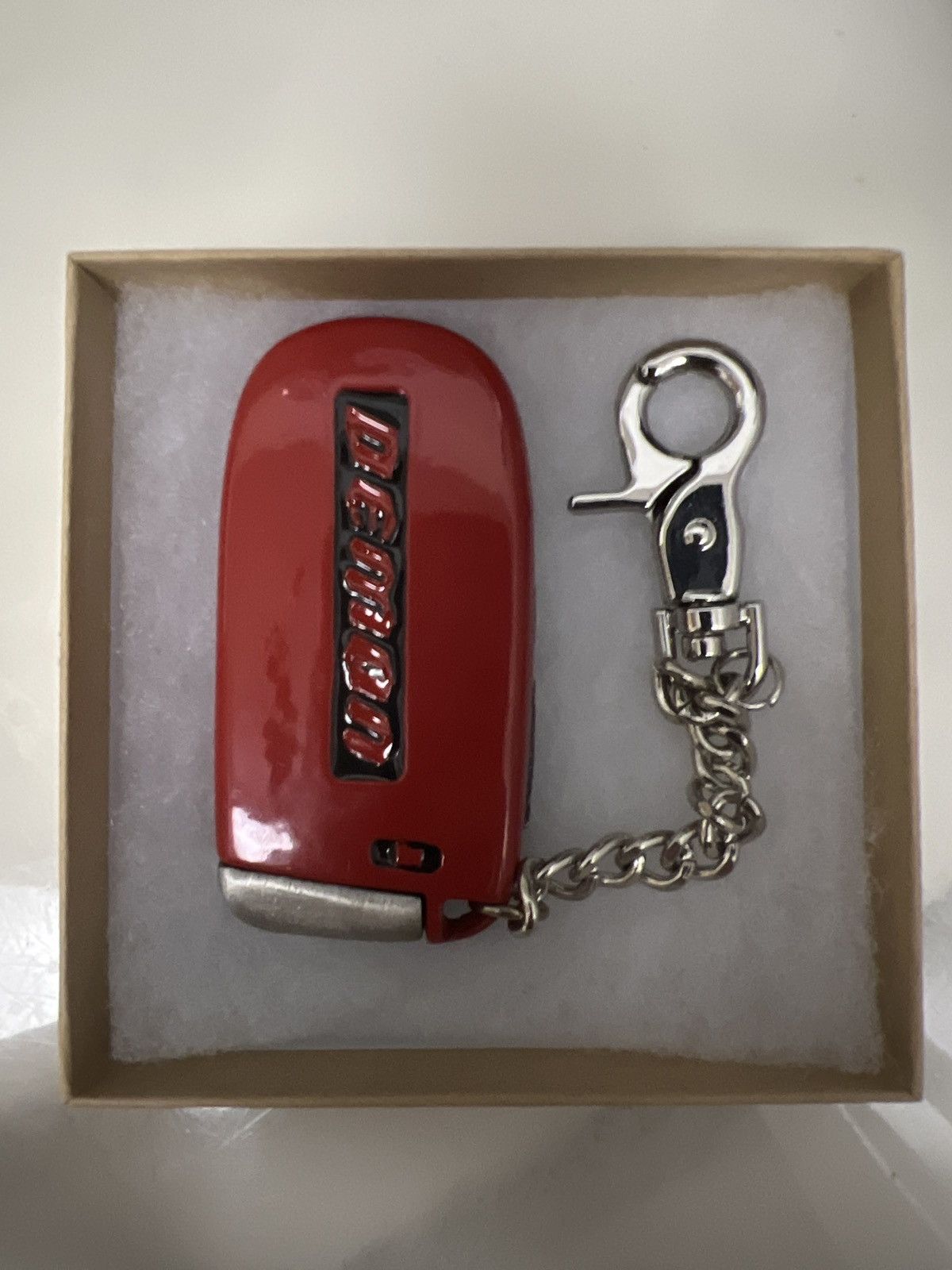 Warren Lotas Warren Lotas X Dodge Demon Red Keychain | Grailed 