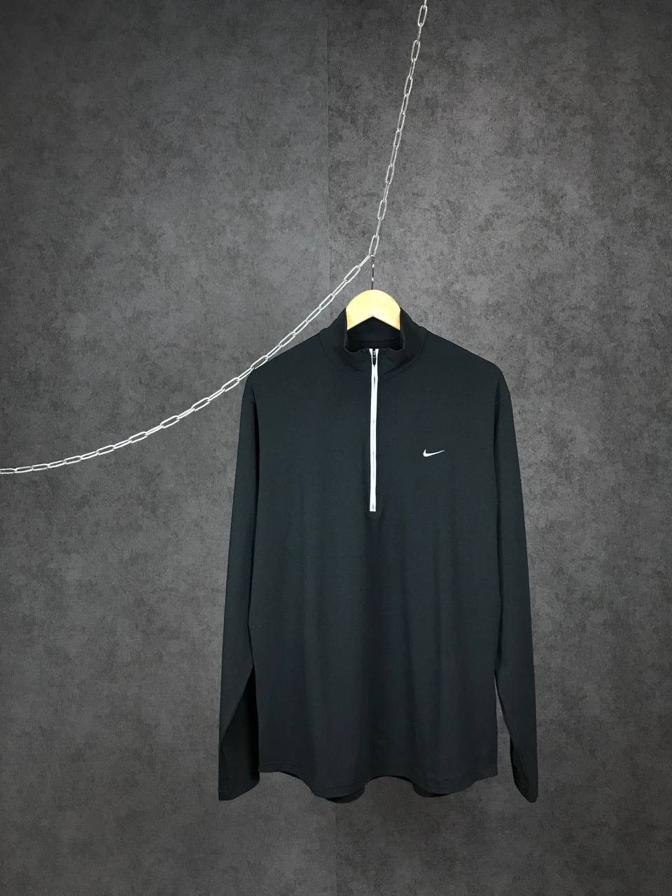 Nike × Vintage Nike swoosh streetwear vintage sportswear longsleeve Size US XL / EU 56 / 4 - 1 Thumbnail