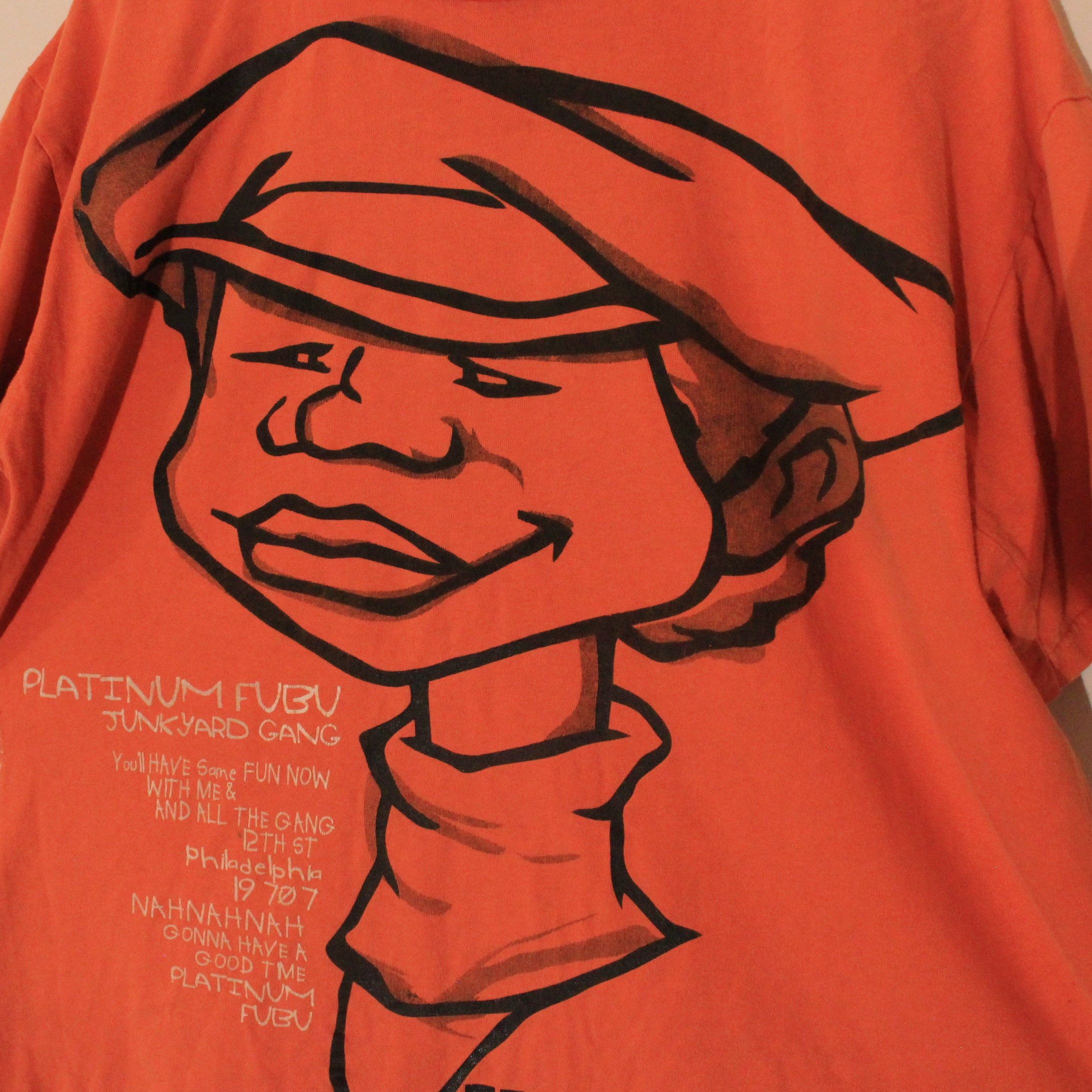 Vintage Vintage Platinum Fubu Junkyard Gang Fat Albert Rudy T shirt