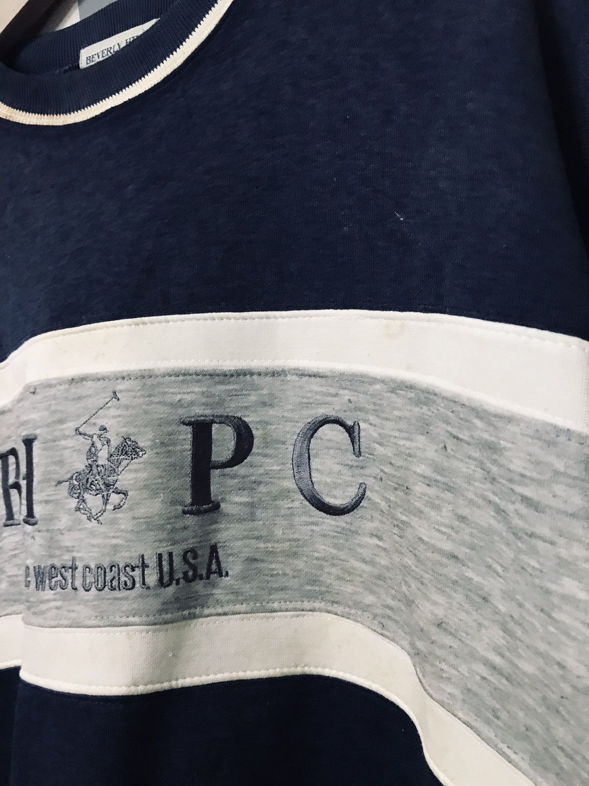 Beverly Hills Polo Club Polo Club Sweatshirt Crewneck Pullover Size US L / EU 52-54 / 3 - 3 Thumbnail