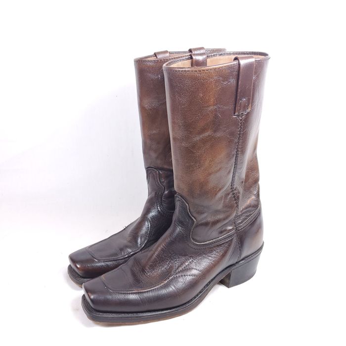 Other Dingo Western Boots Square Toe Men's Size 9 Wide Brown Grailed