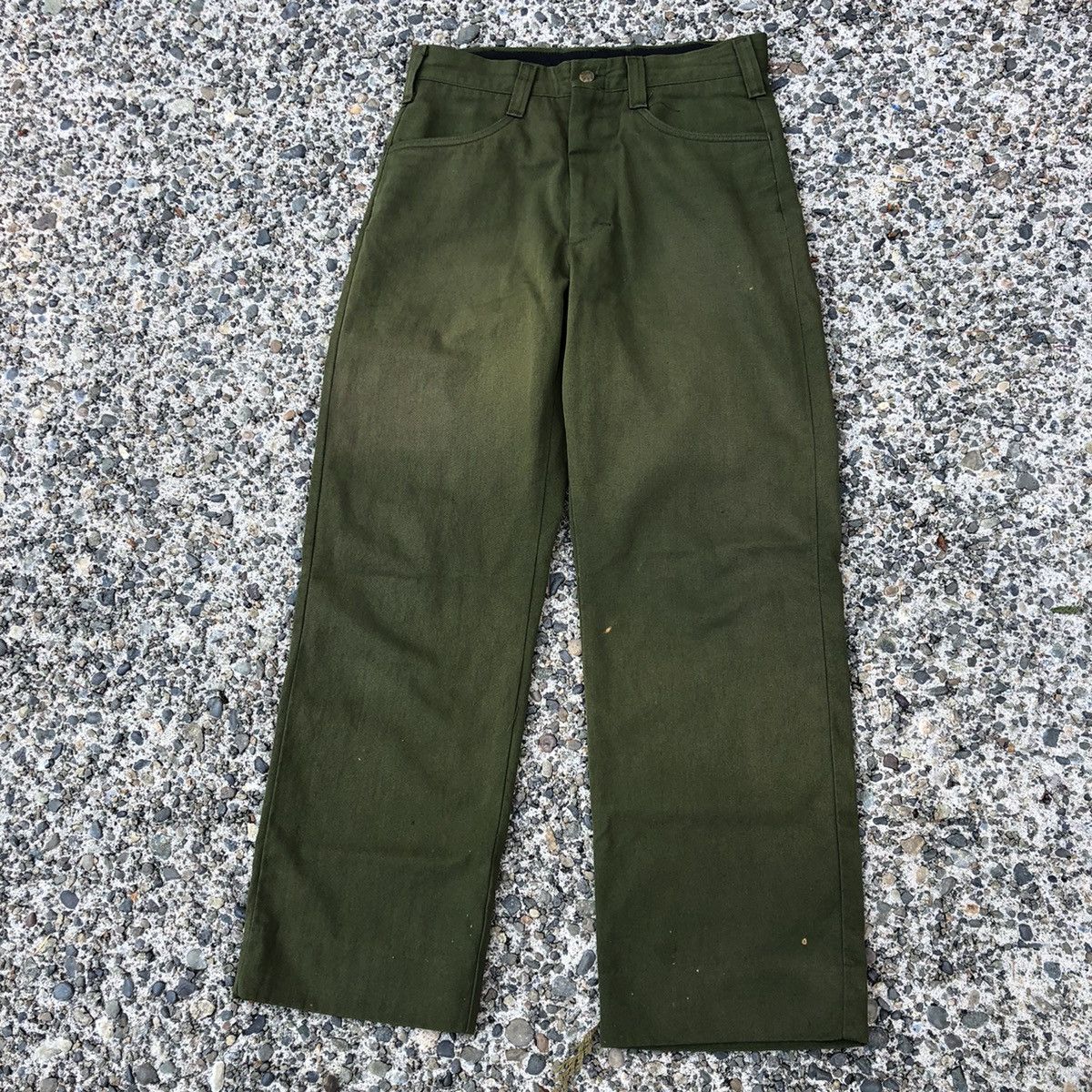 Vintage Vintage Military Style Trousers Size US 32 / EU 48 - 2 Thumbnail