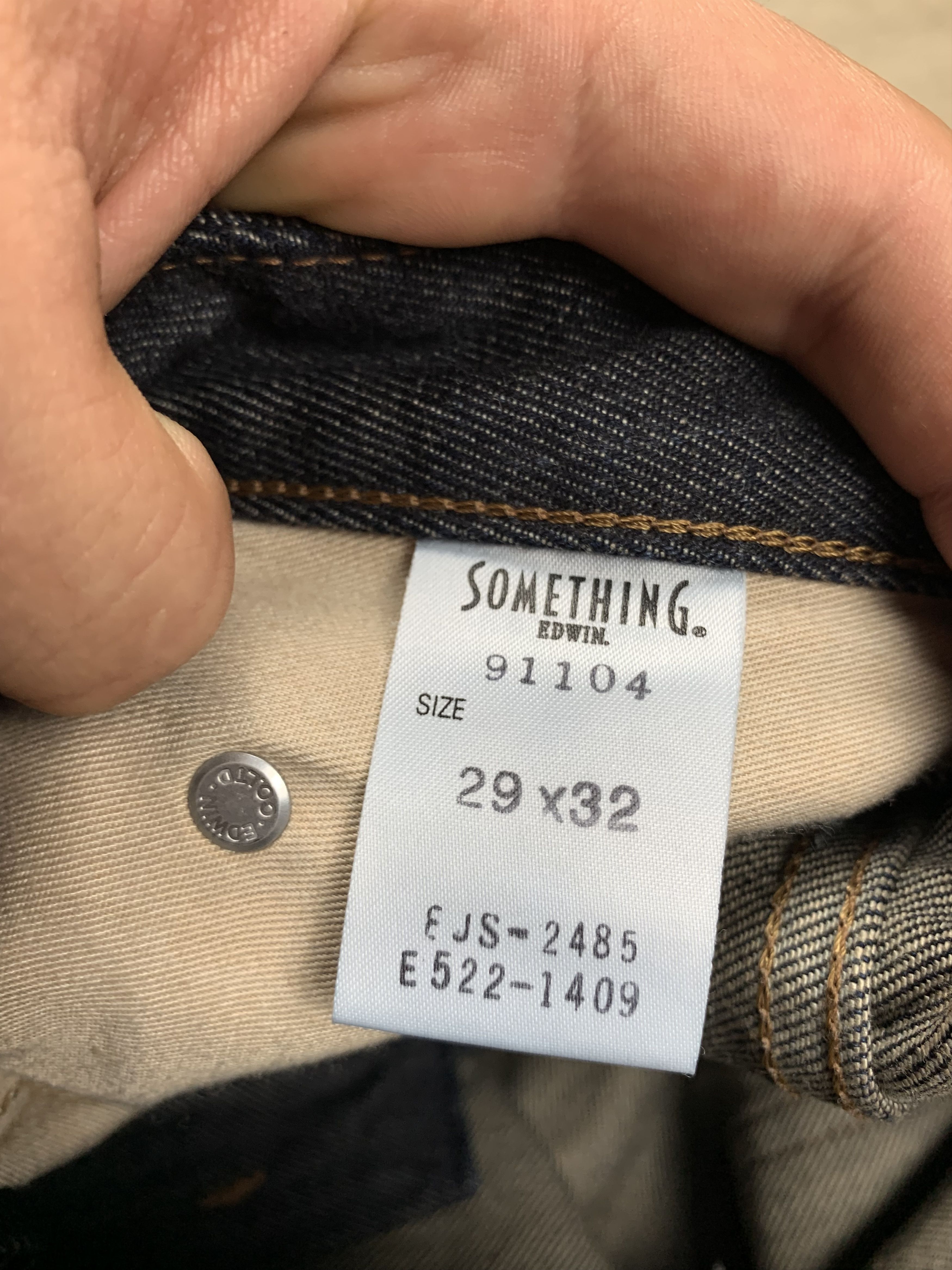 Edwin Edwin Something Vintage Womens Denim Pants Sophia Jeans Size 29" - 9 Thumbnail