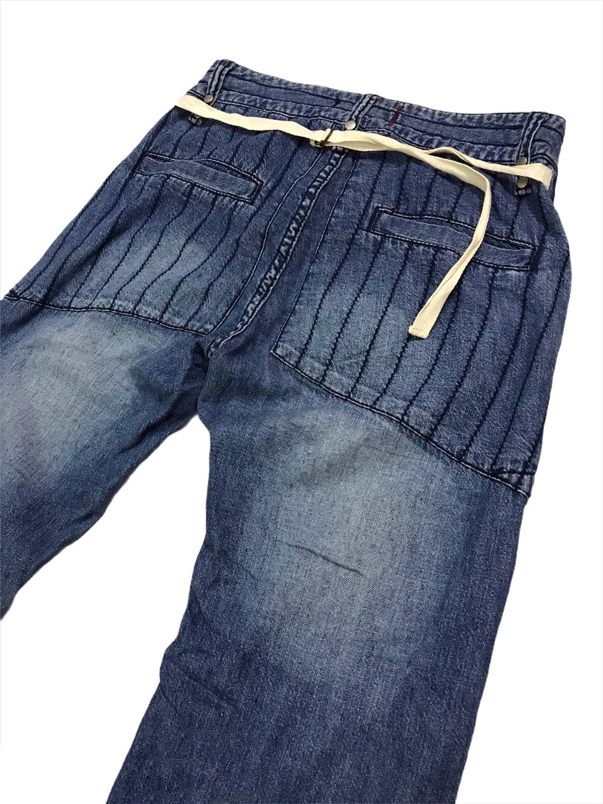 Designer Heart Jean Parachute Denim Pant Size US 30 / EU 46 - 4 Thumbnail