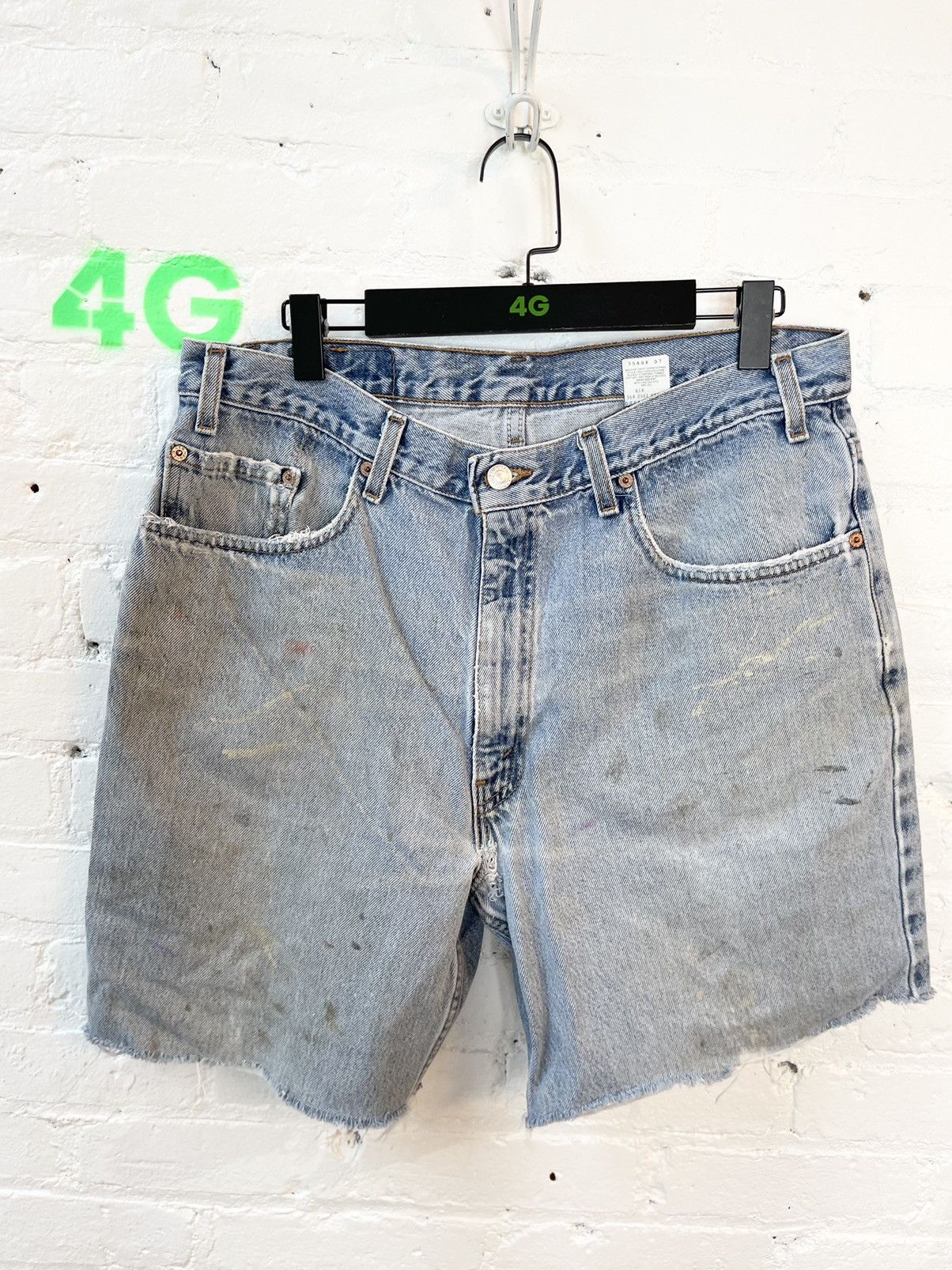 Vintage THRASHED Levi Shorts fits 34 36 38